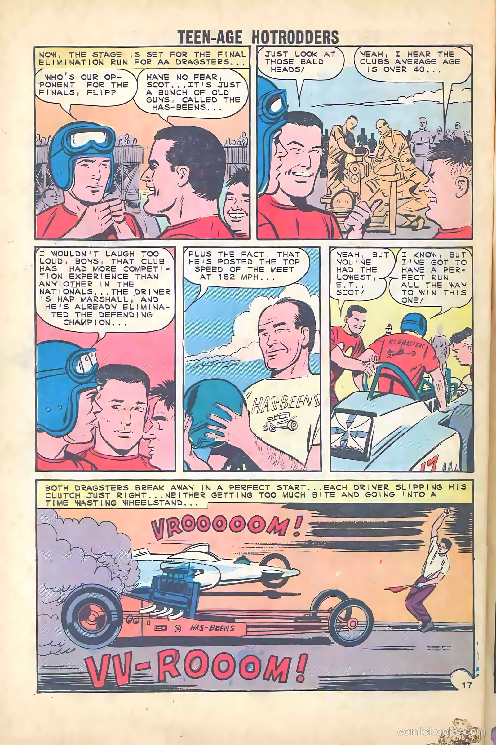 Teenage Hotrodders #6 (1961) — page 32 of 36