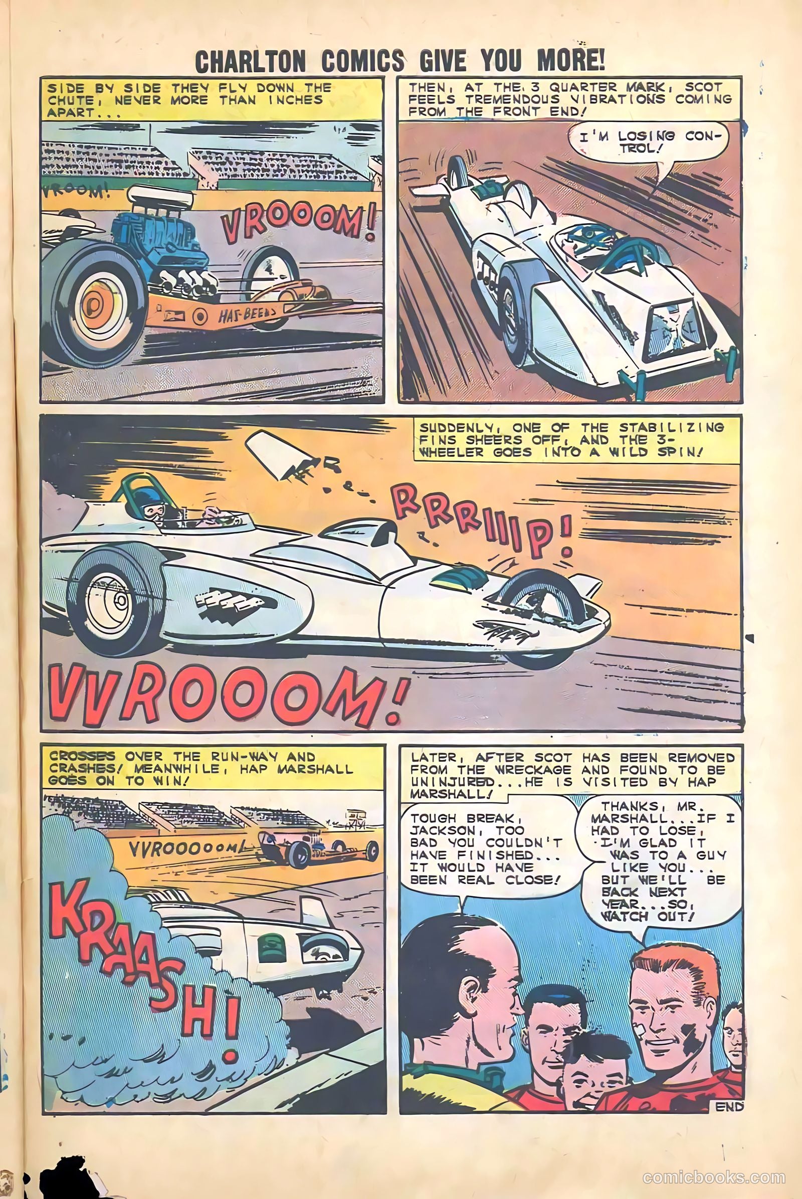 Teenage Hotrodders #6 (1961) — page 33 of 36