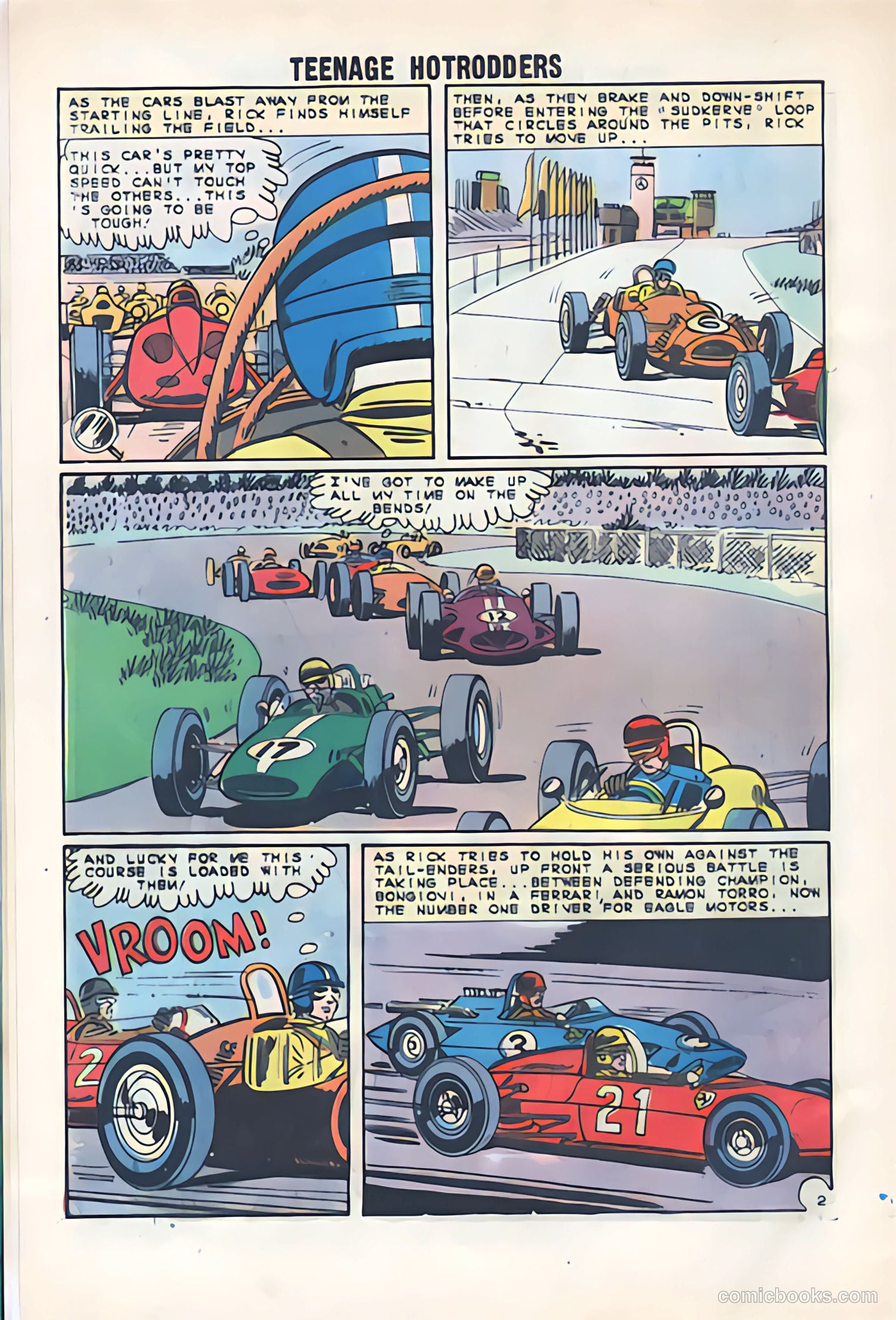 Teenage Hotrodders #7 (1964) — page 4 of 36
