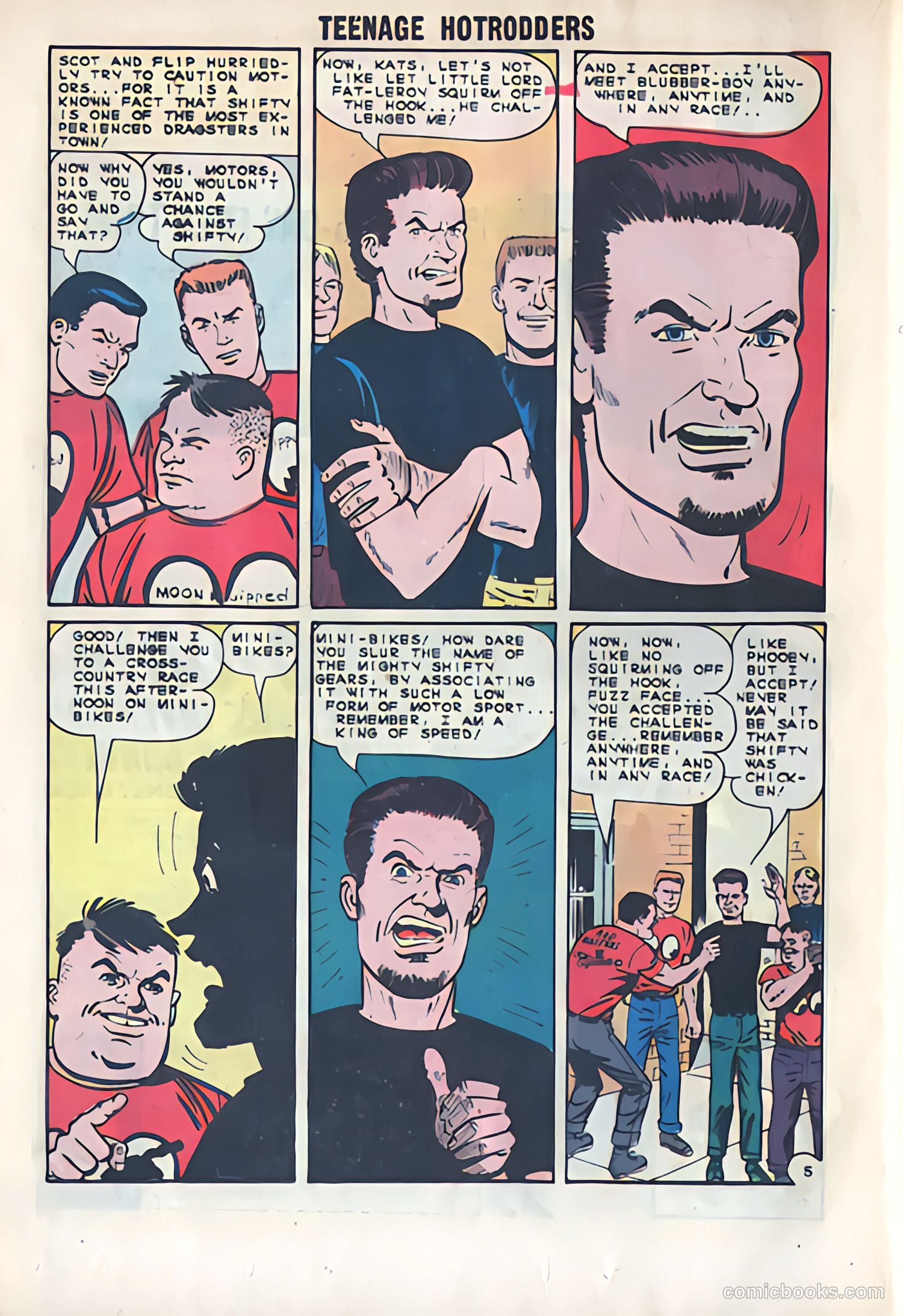 Teenage Hotrodders #7 (1964) — page 16 of 36