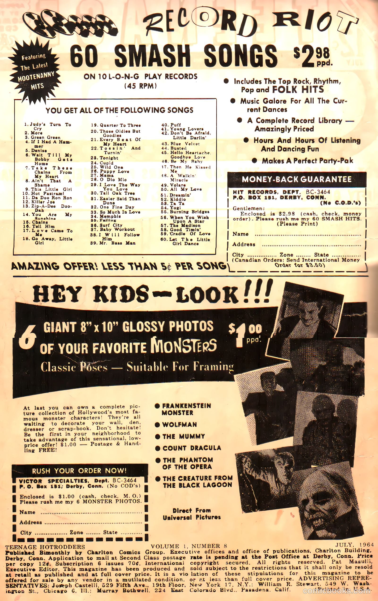 Teenage Hotrodders #8 (1964) — page 2 of 36