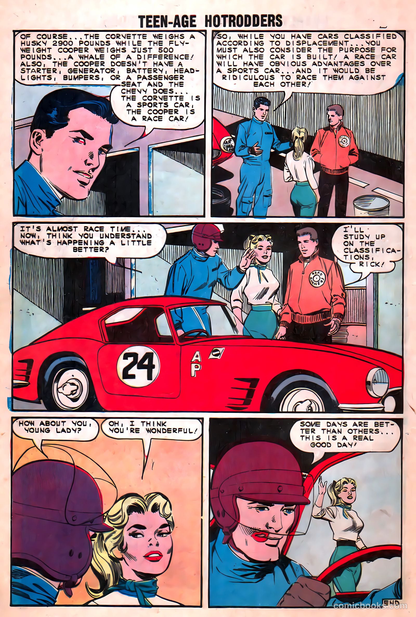 Teenage Hotrodders #8 (1964) — page 8 of 36