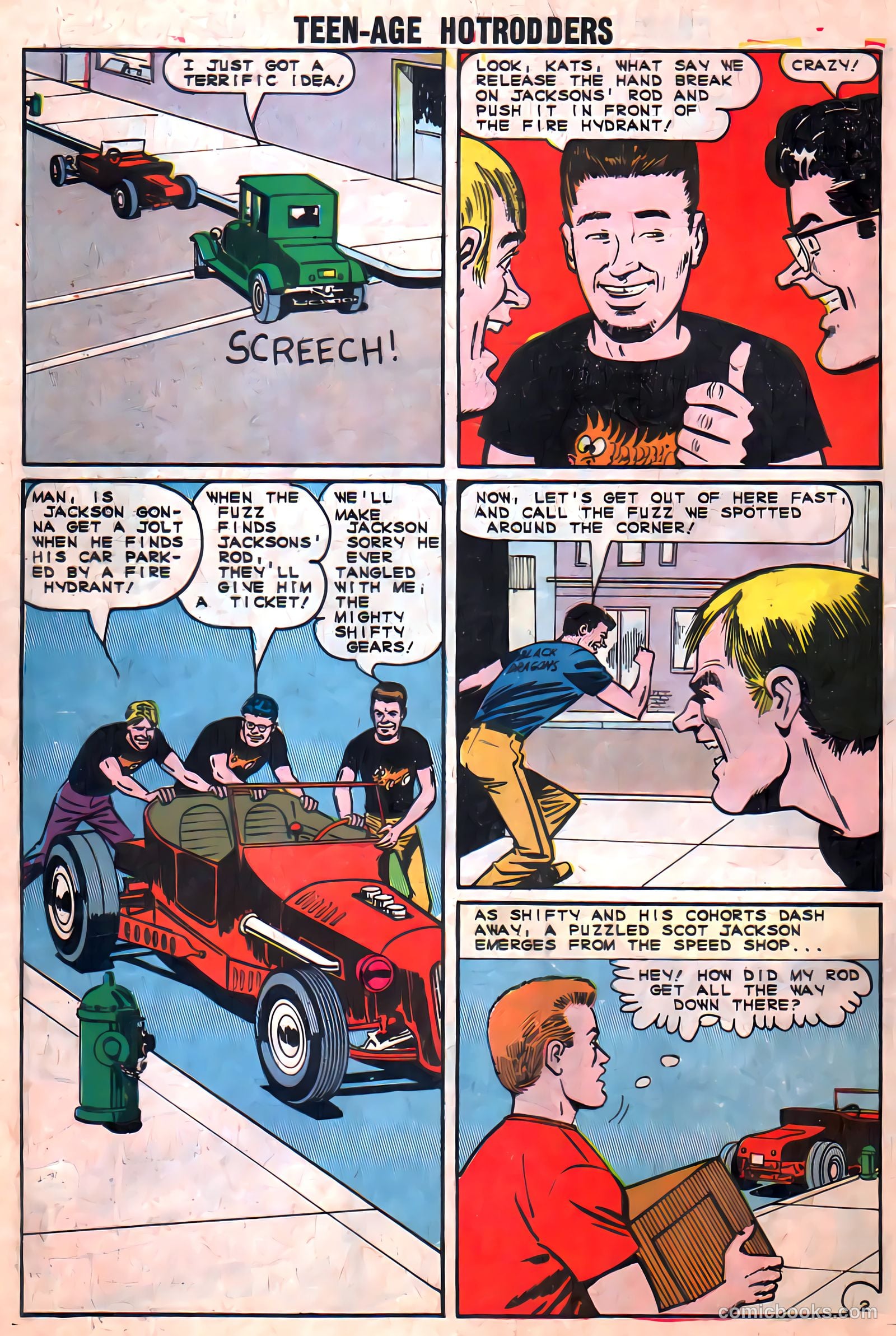 Teenage Hotrodders #8 (1964) — page 10 of 36