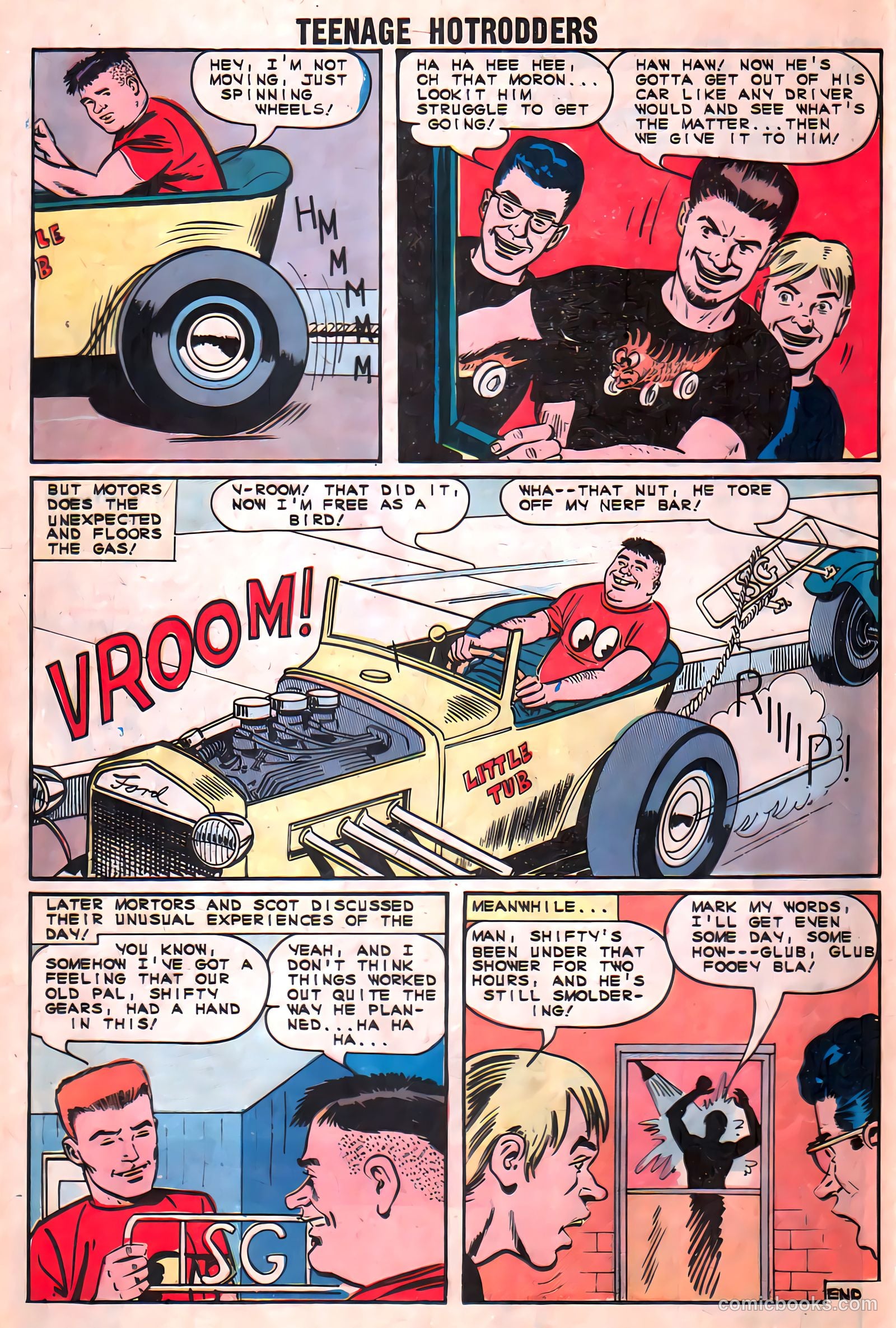Teenage Hotrodders #8 (1964) — page 16 of 36