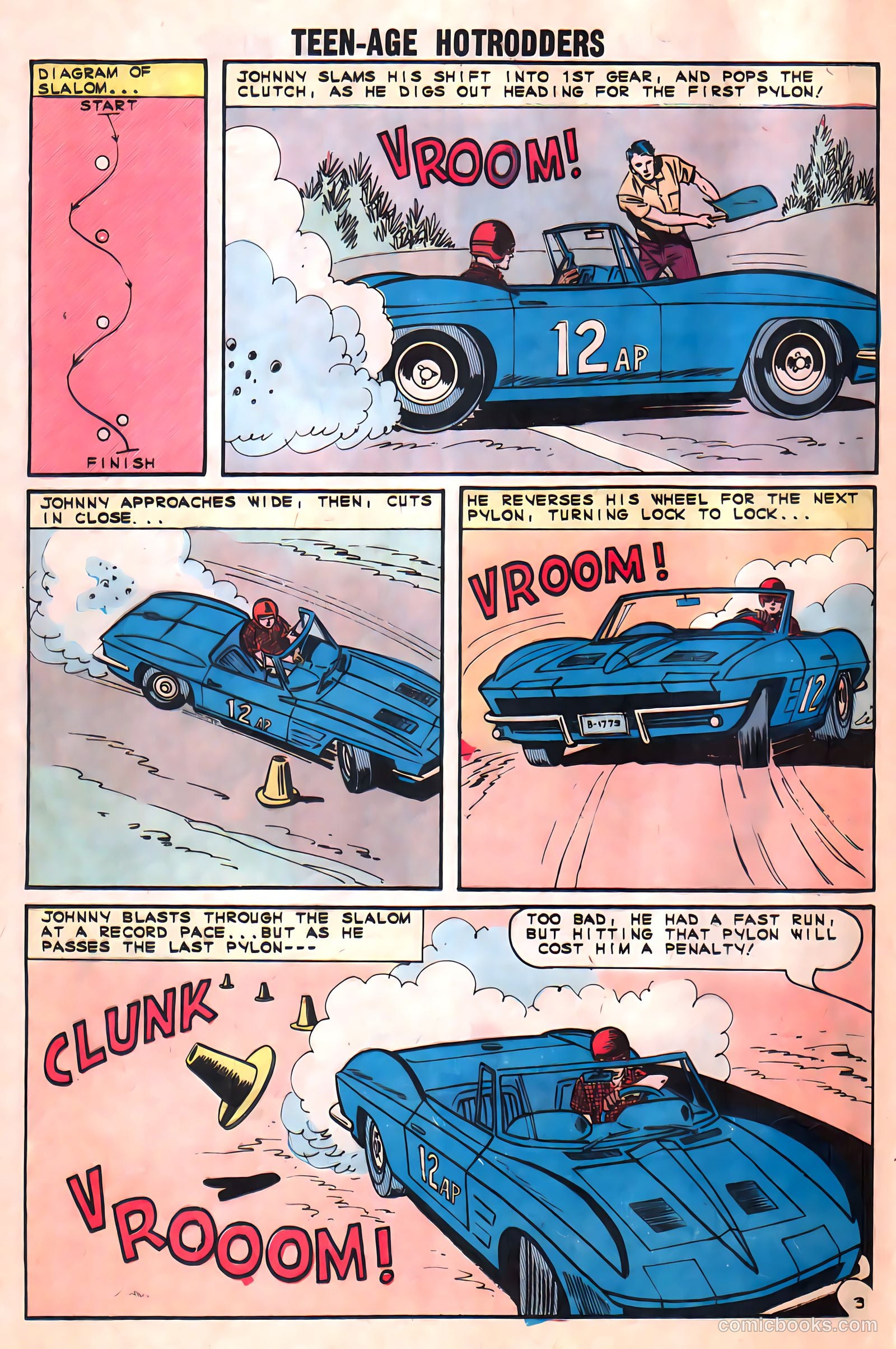 Teenage Hotrodders #8 (1964) — page 24 of 36