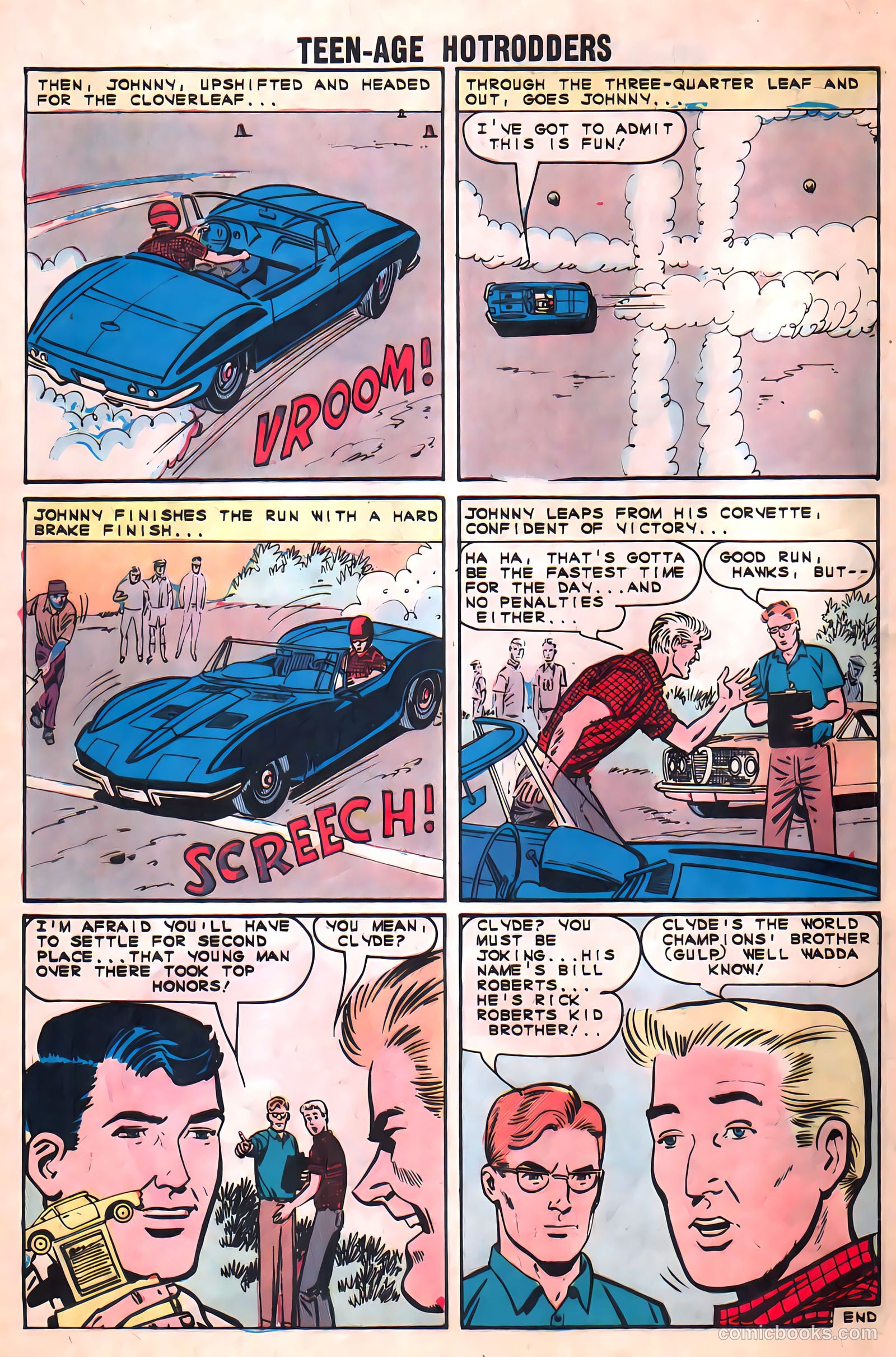 Teenage Hotrodders #8 (1964) — page 28 of 36