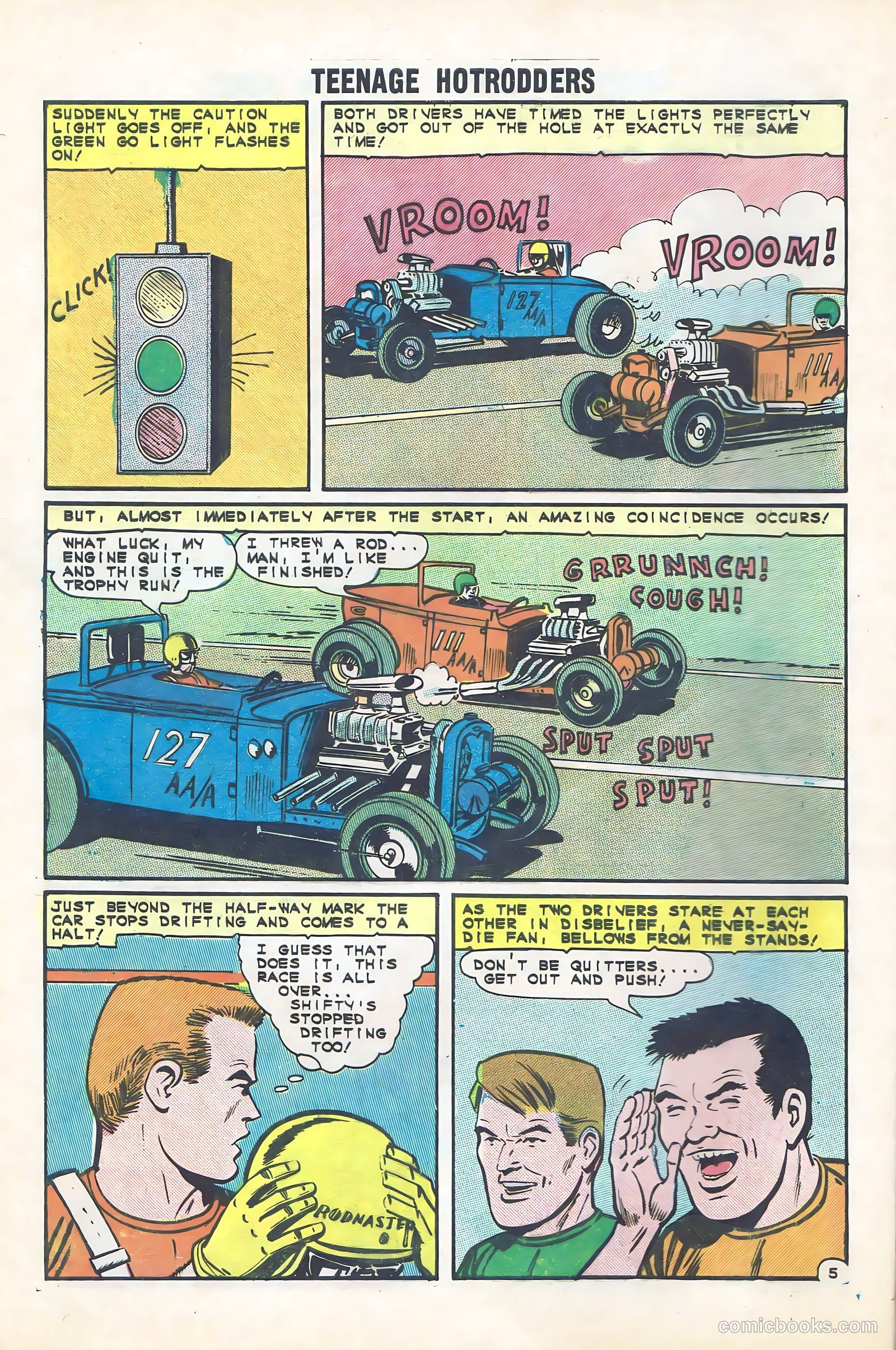 Teenage Hotrodders #9 (1964) — page 8 of 36