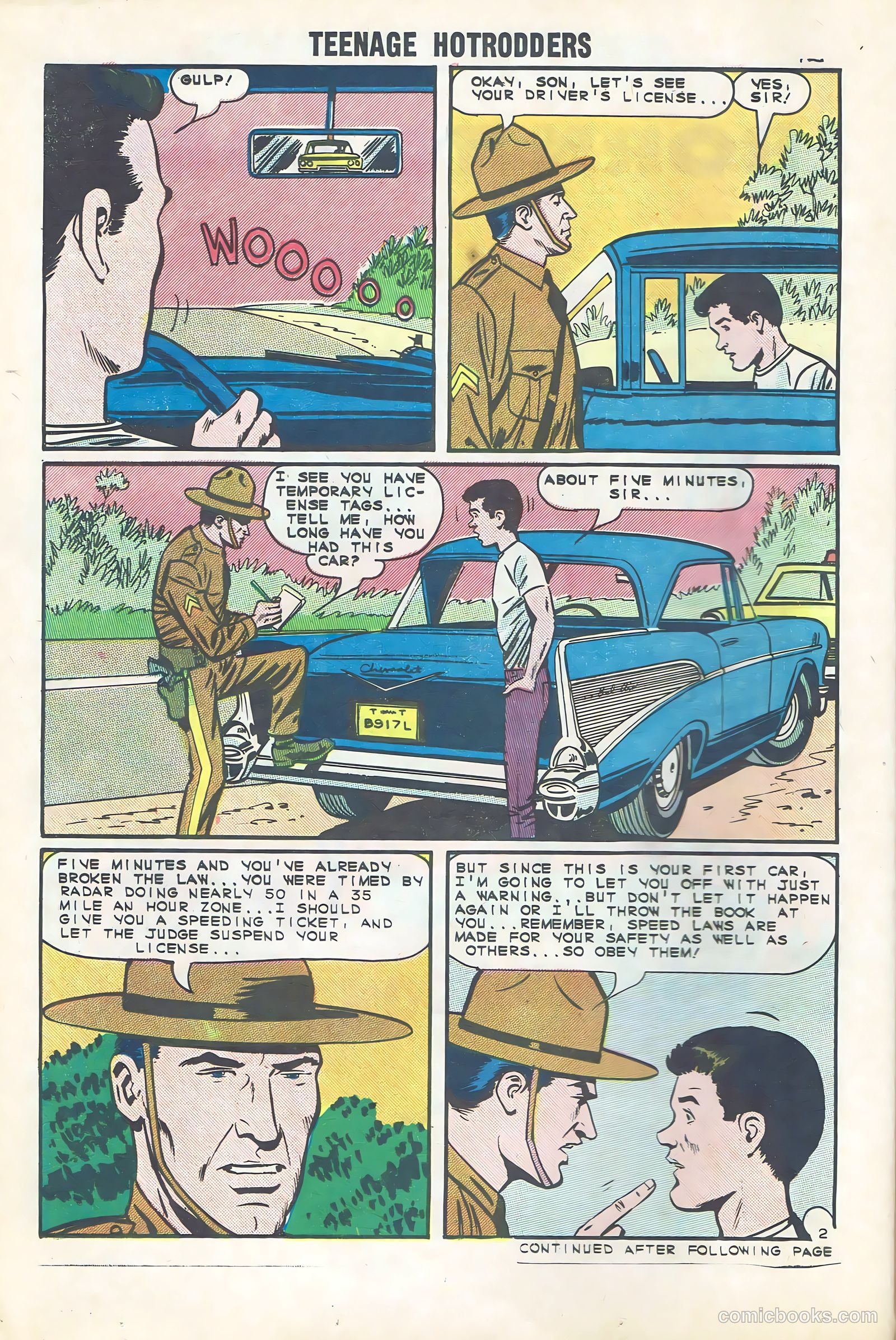Teenage Hotrodders #9 (1964) — page 14 of 36
