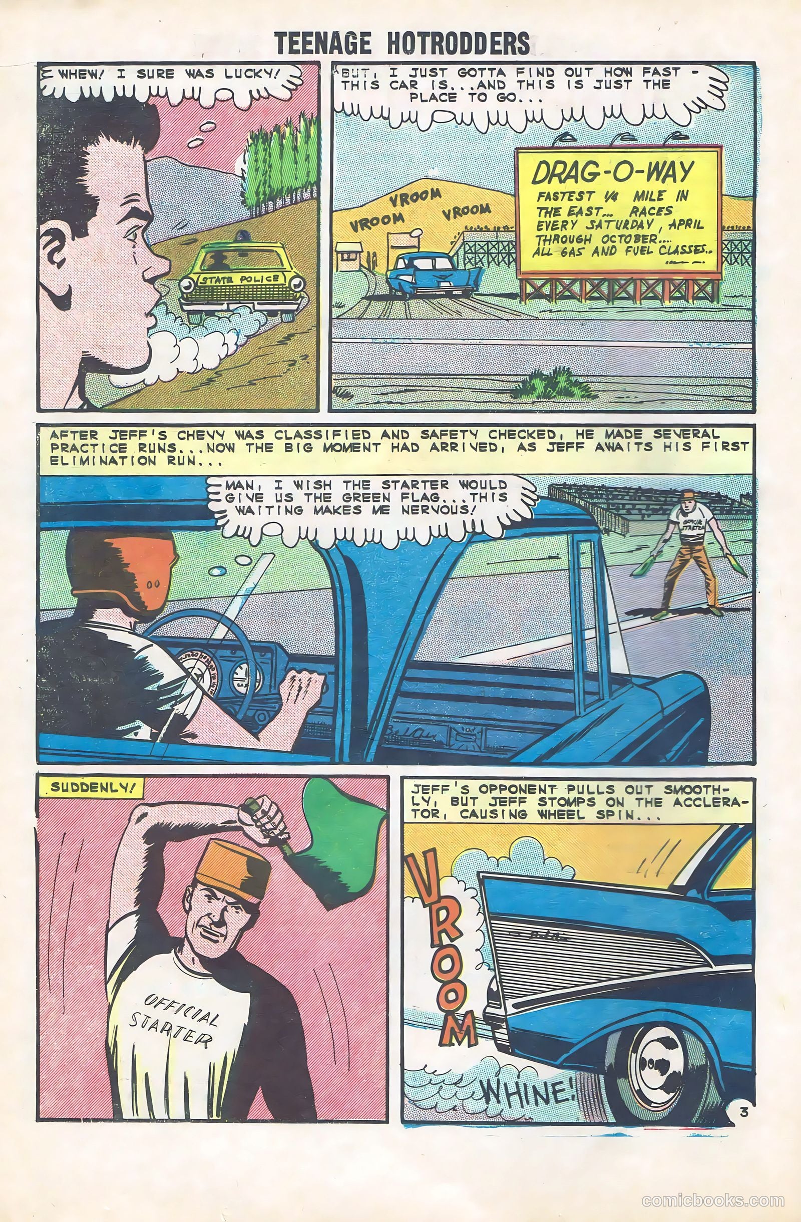 Teenage Hotrodders #9 (1964) — page 16 of 36