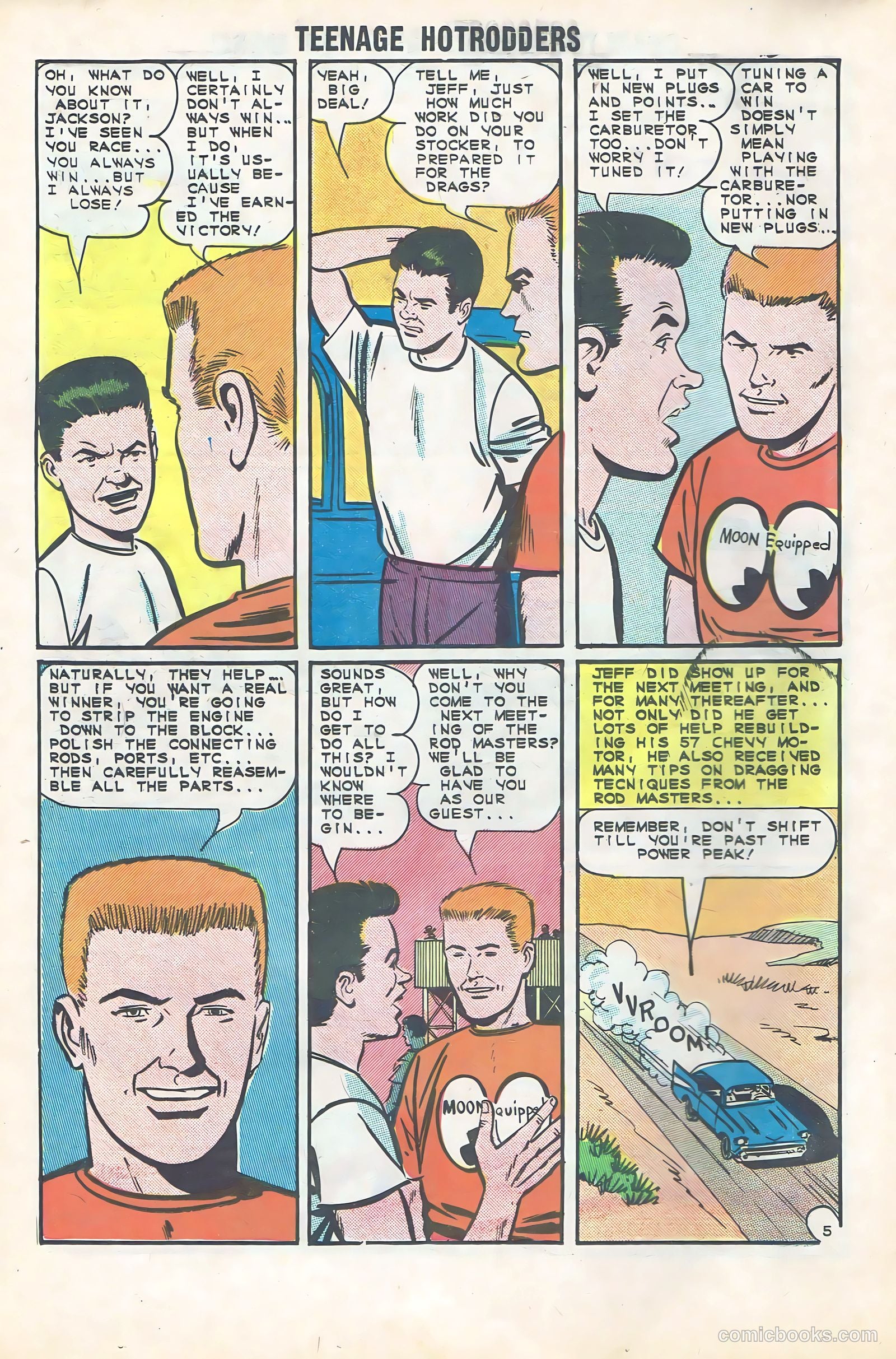 Teenage Hotrodders #9 (1964) — page 18 of 36