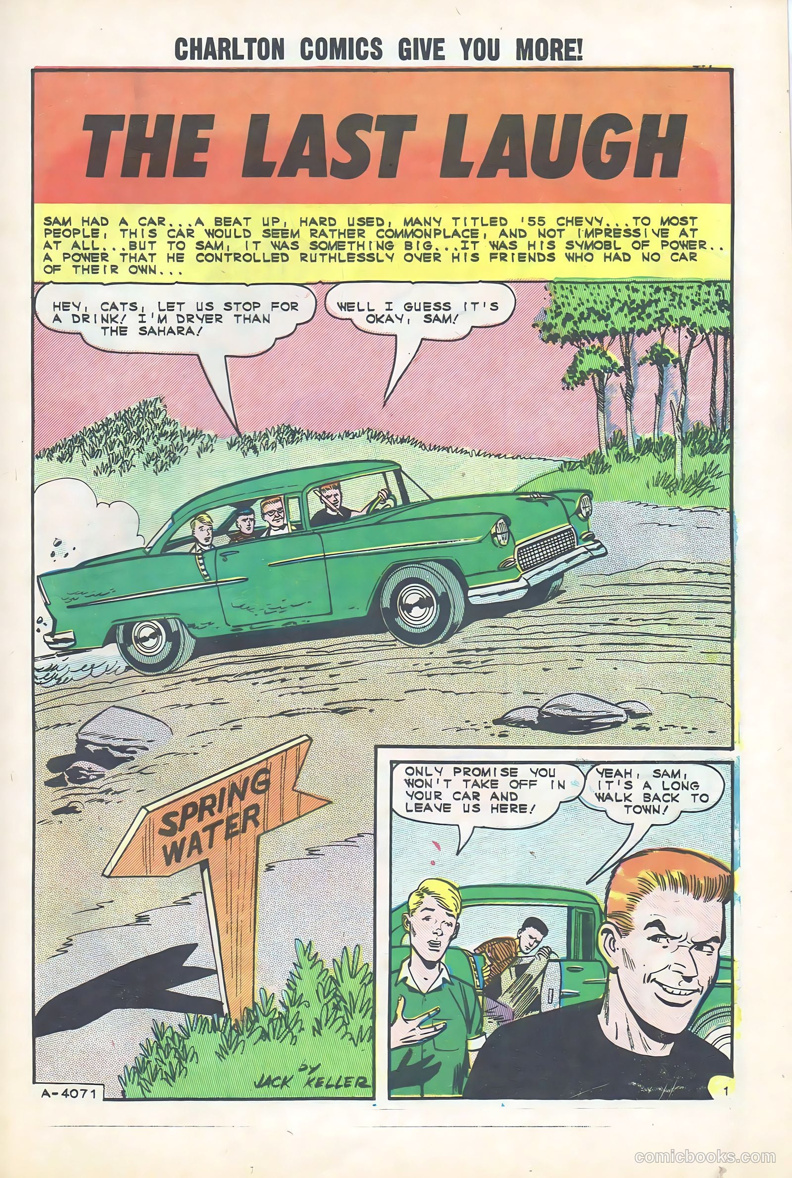 Teenage Hotrodders #9 (1964) — page 23 of 36