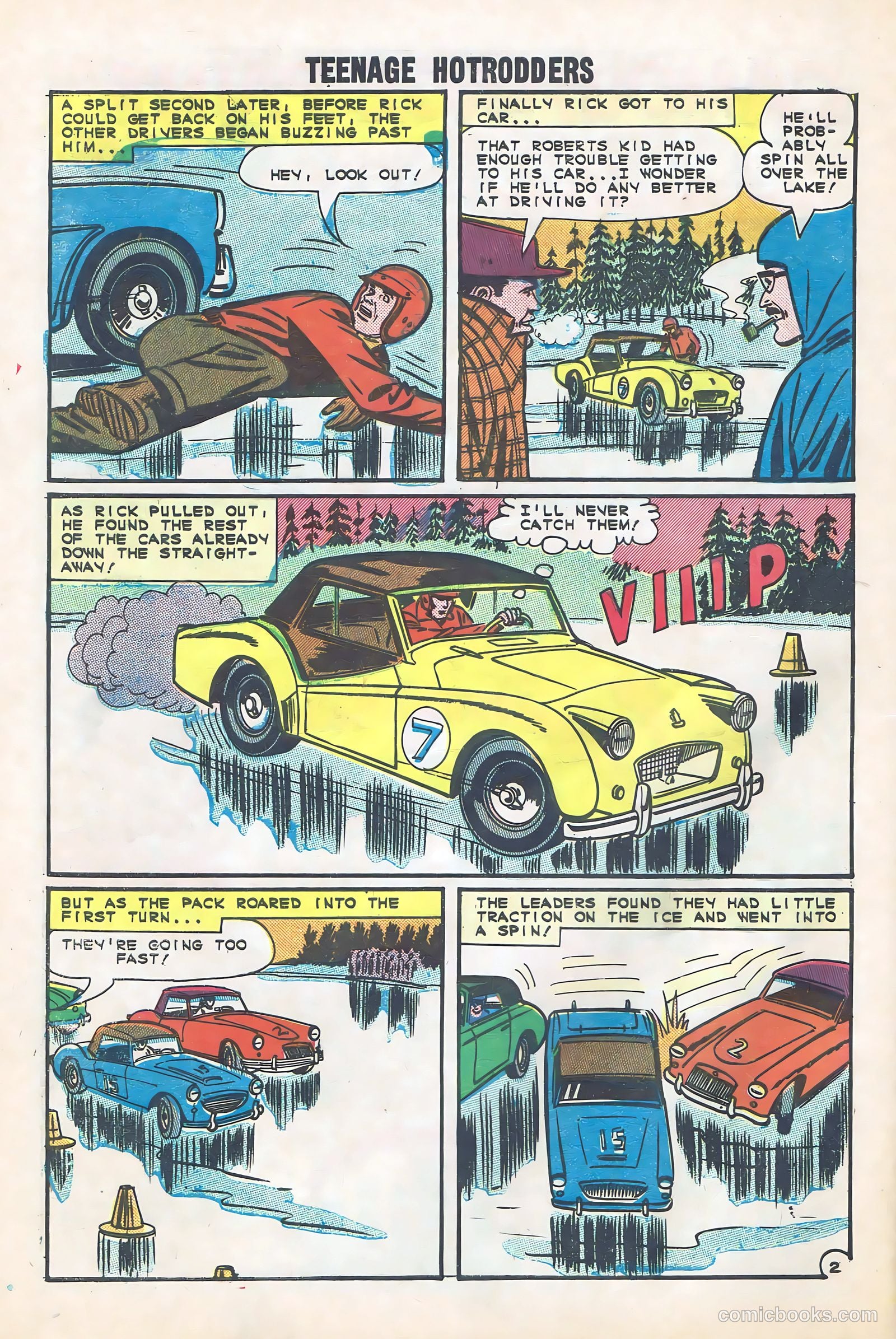 Teenage Hotrodders #9 (1964) — page 32 of 36