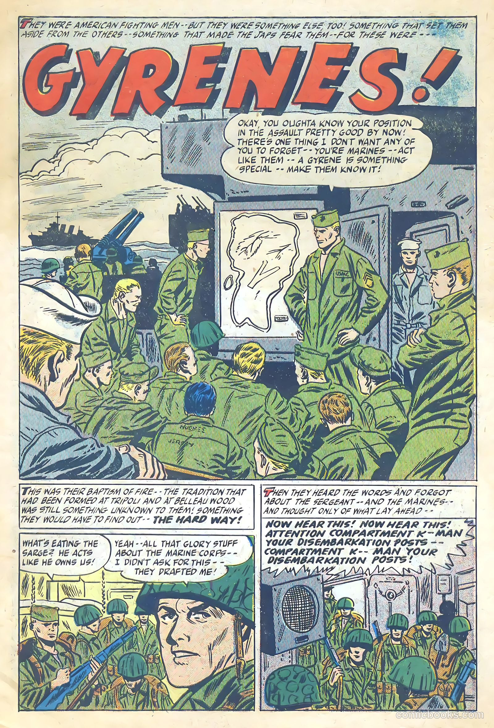 Battle Squadron #1 (1955) — page 3 of 36
