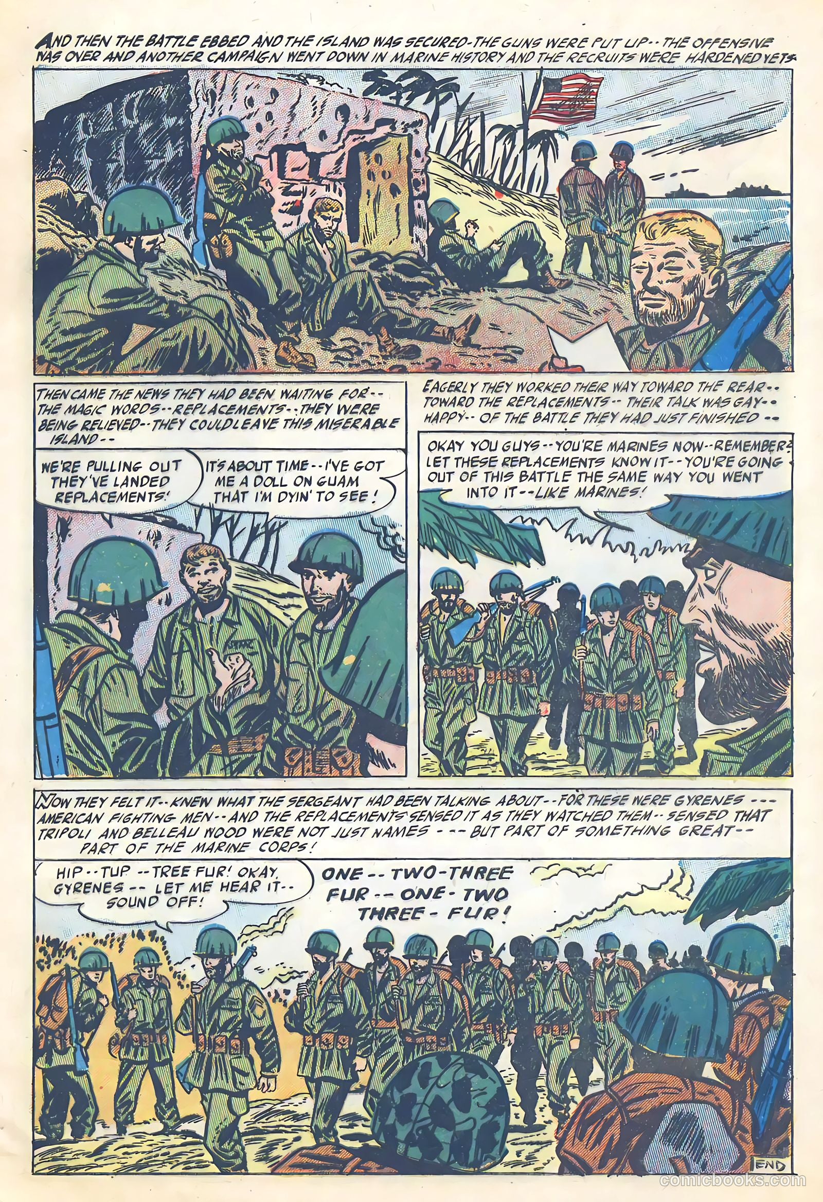 Battle Squadron #1 (1955) — page 9 of 36