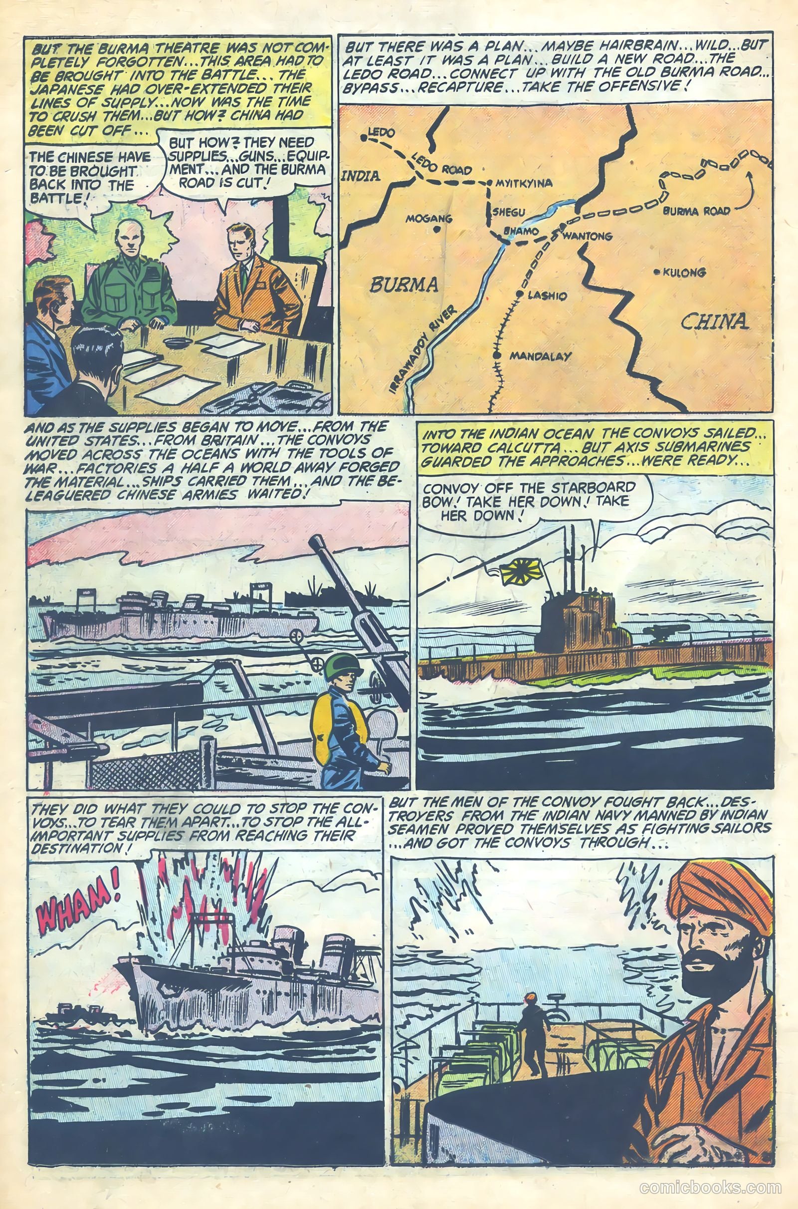 Battle Squadron #4 (1955) — page 18 of 37