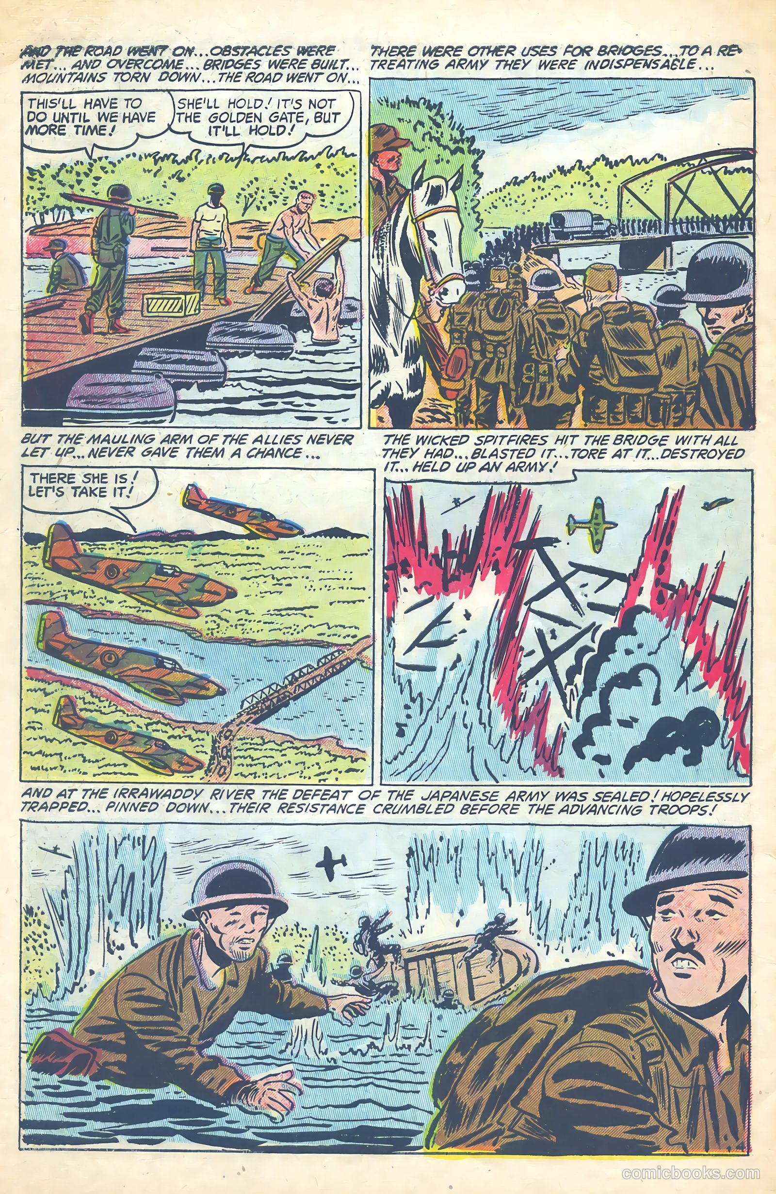 Battle Squadron #4 (1955) — page 32 of 37