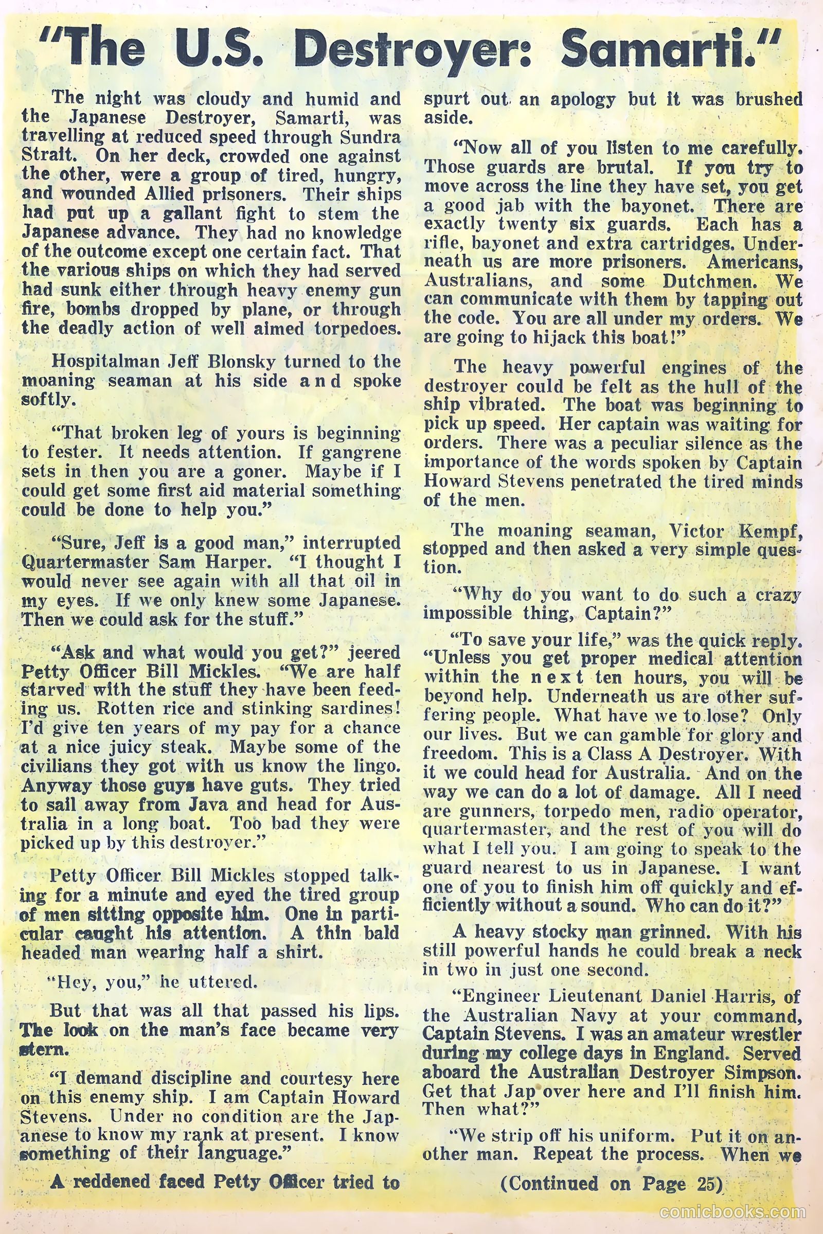 Battle Squadron #5 (1955) — page 11 of 36
