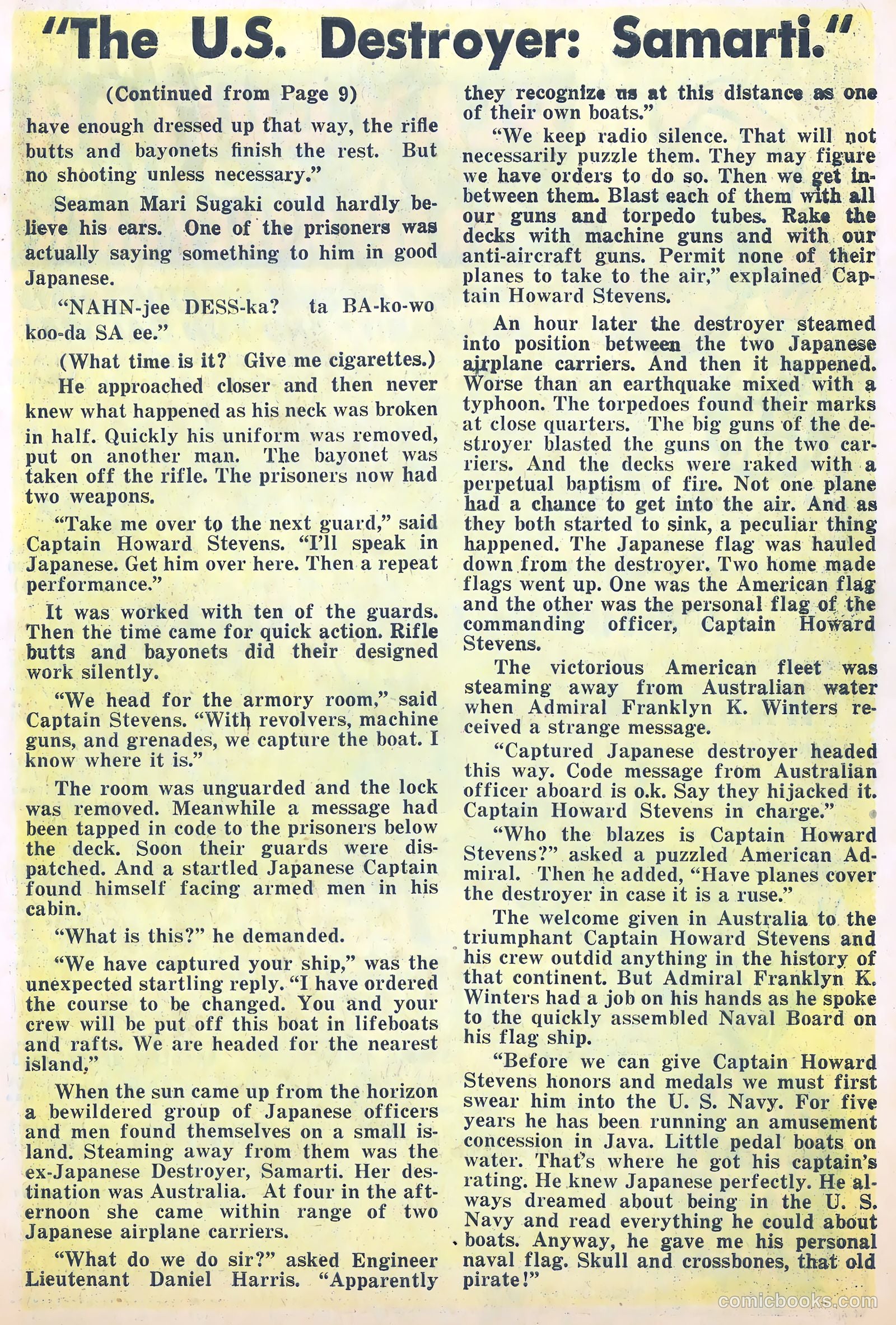 Battle Squadron #5 (1955) — page 27 of 36