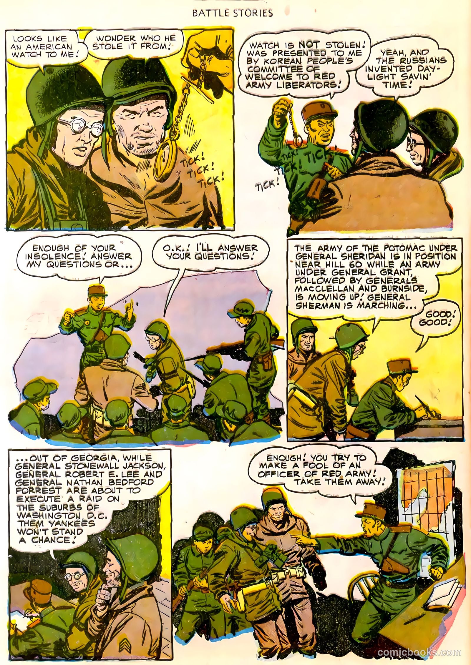 Battle Stories #1 (1952) — page 8 of 35