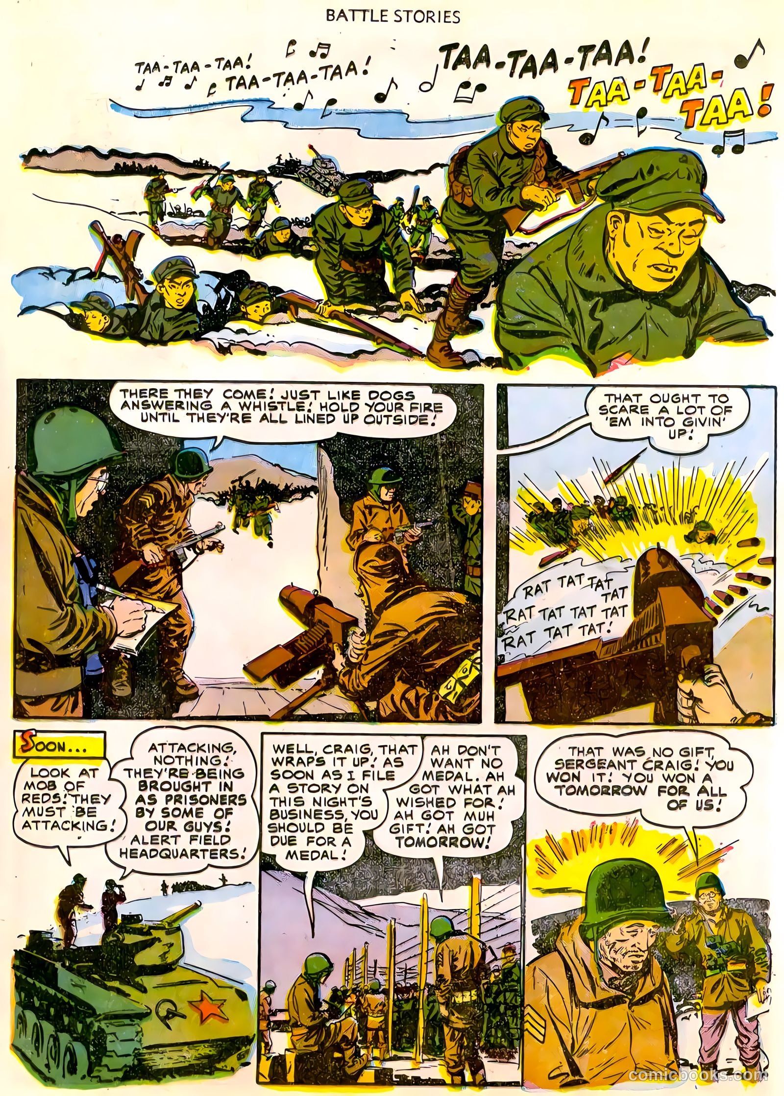 Battle Stories #1 (1952) — page 13 of 35