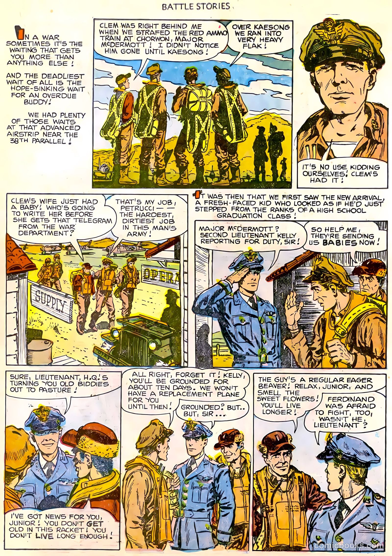 Battle Stories #1 (1952) — page 15 of 35