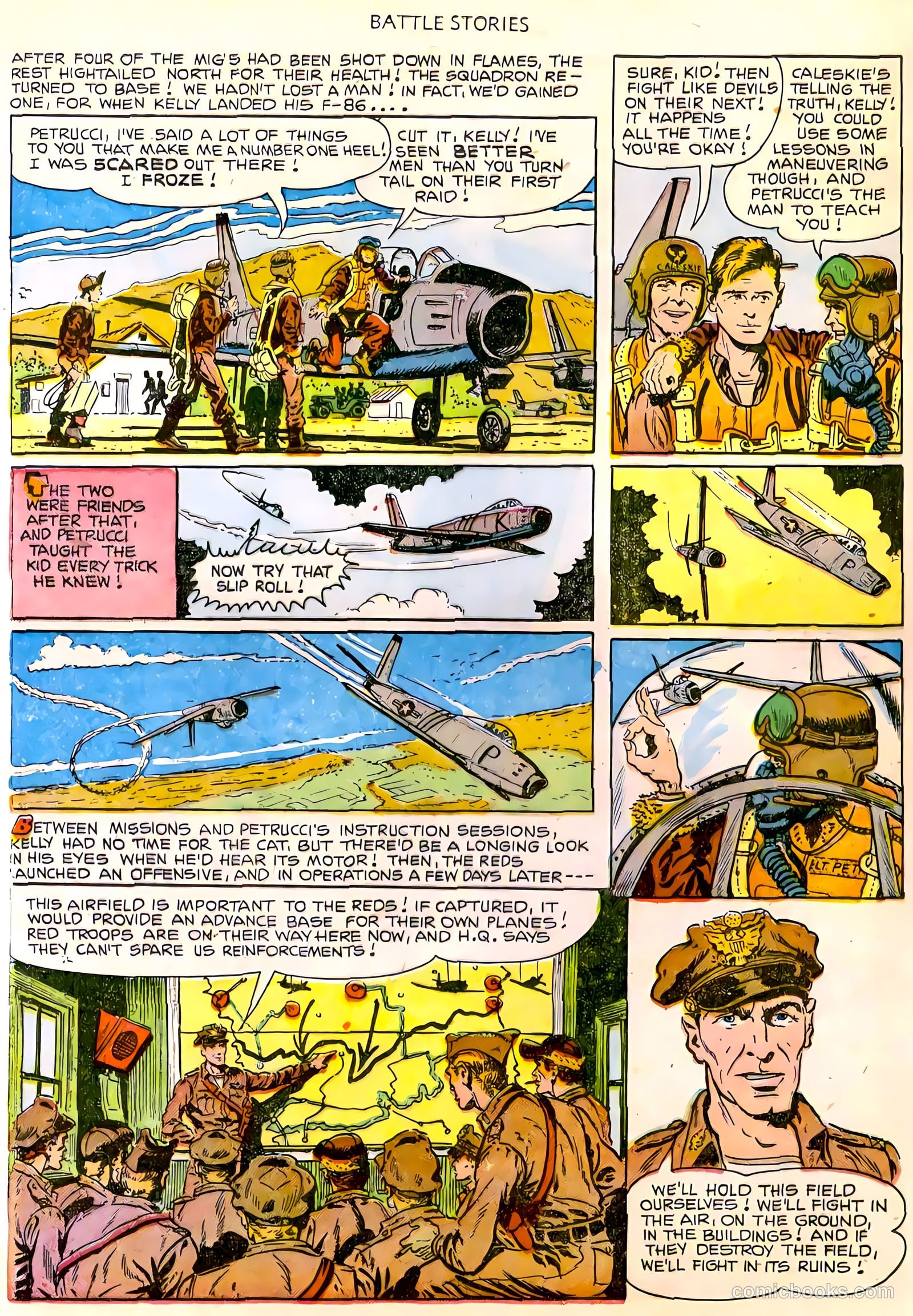 Battle Stories #1 (1952) — page 19 of 35