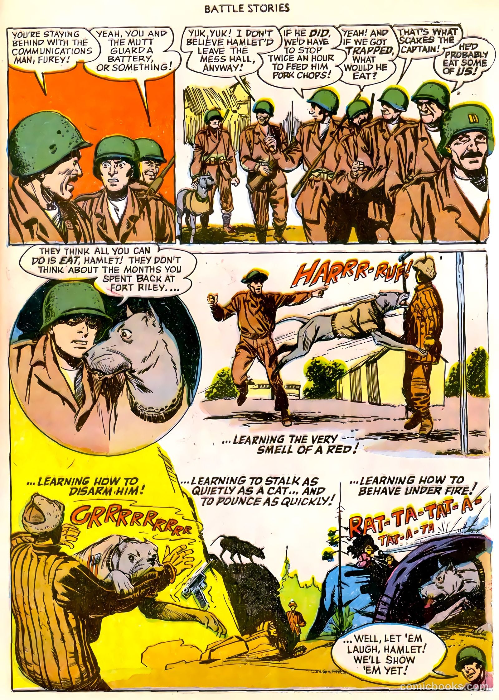 Battle Stories #1 (1952) — page 28 of 35