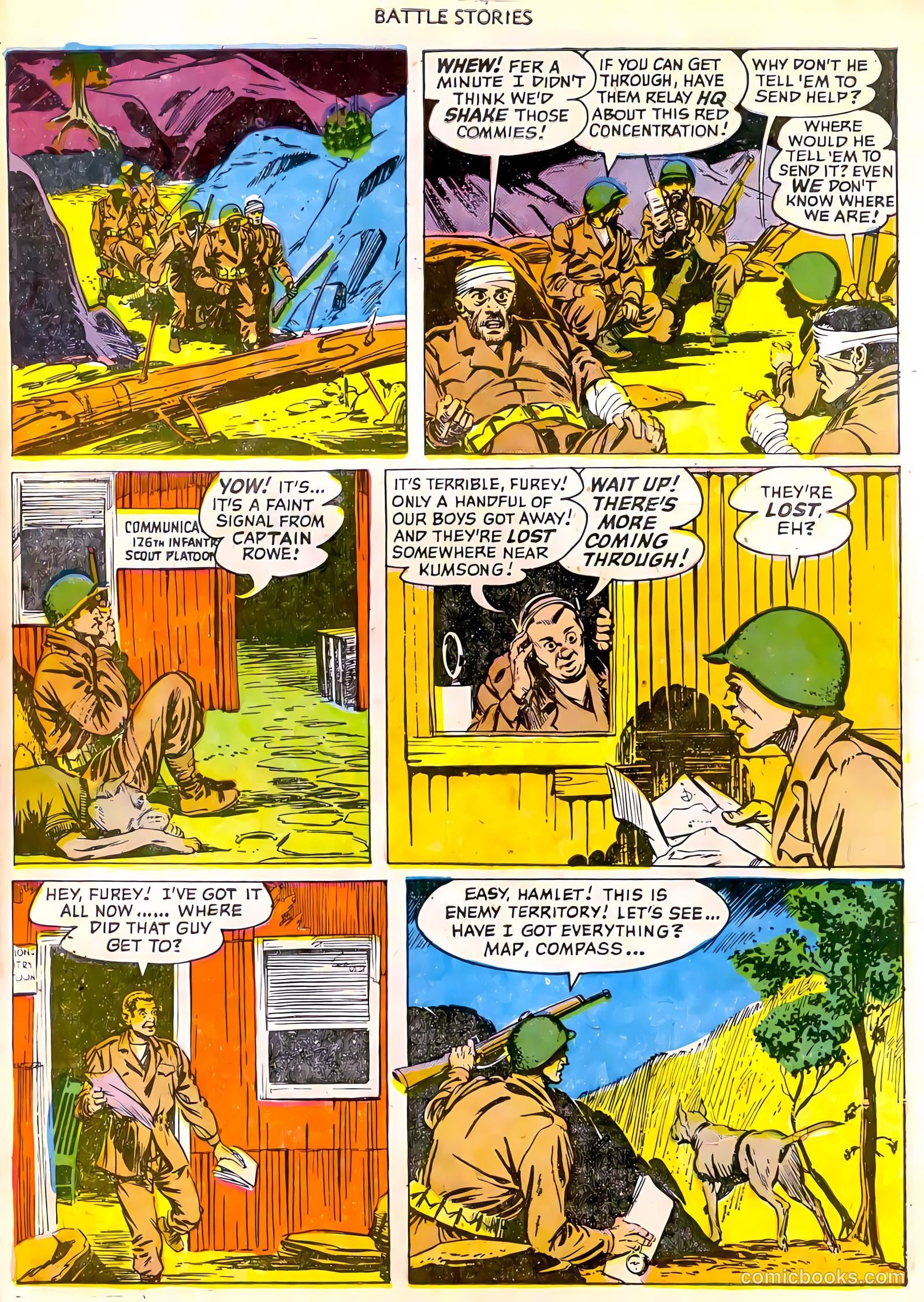 Battle Stories #1 (1952) — page 30 of 35