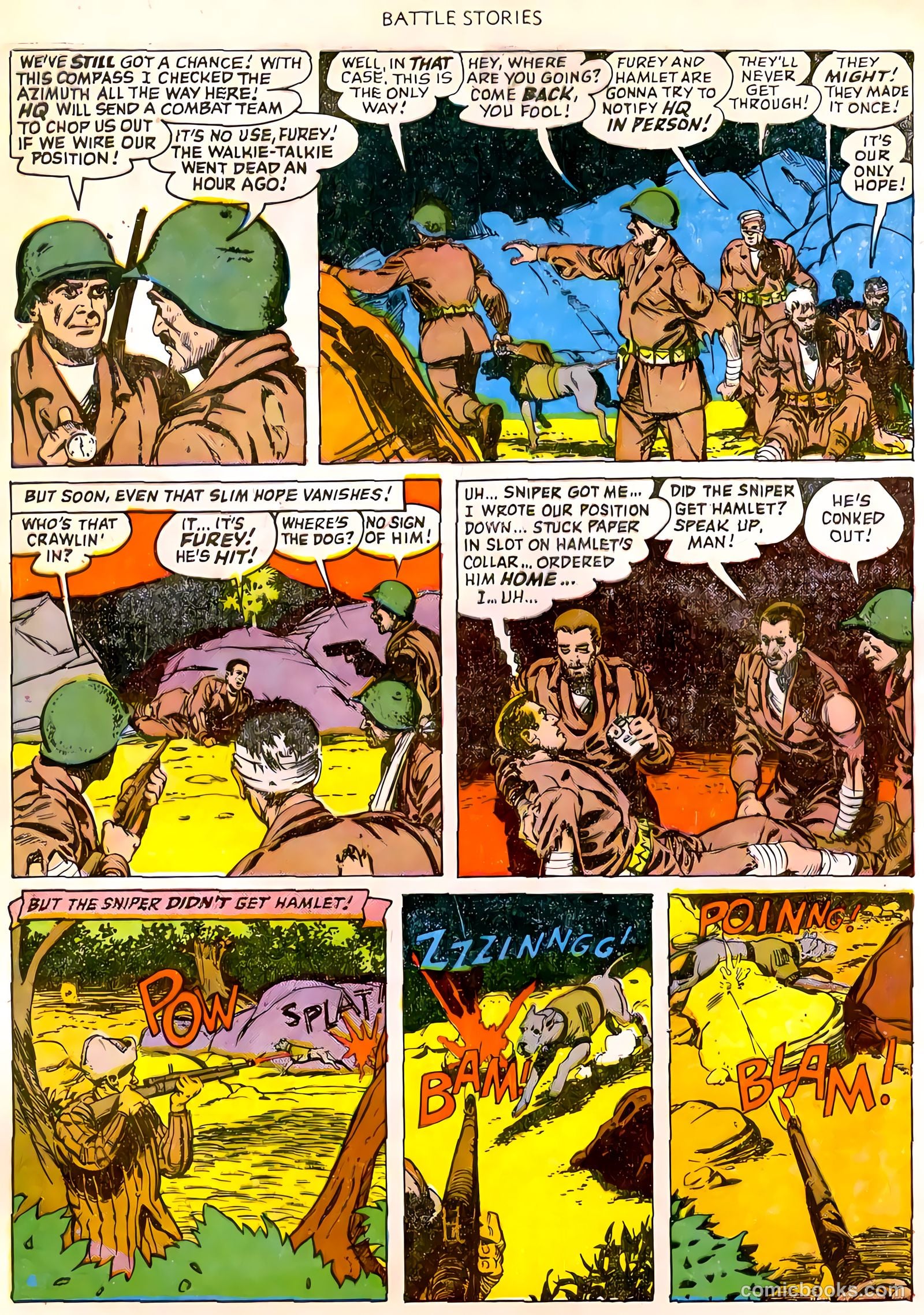 Battle Stories #1 (1952) — page 32 of 35