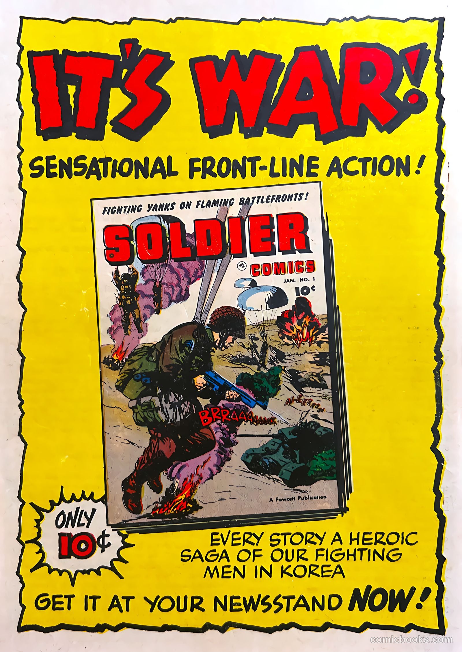 Battle Stories #1 (1952) — page 35 of 35