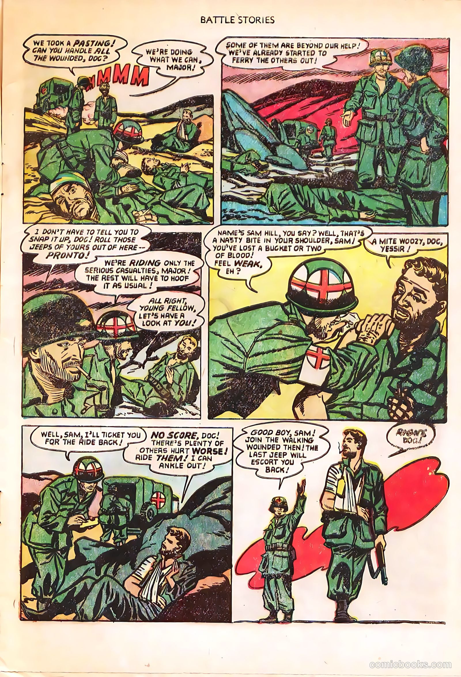 Battle Stories #10 (1953) — page 5 of 36