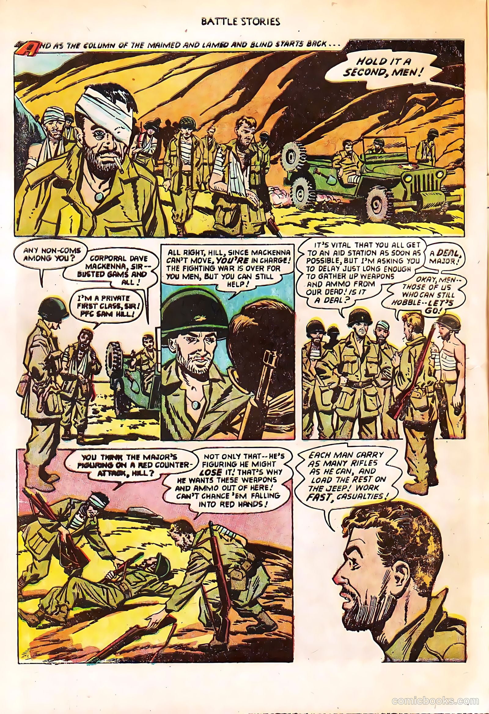 Battle Stories #10 (1953) — page 6 of 36