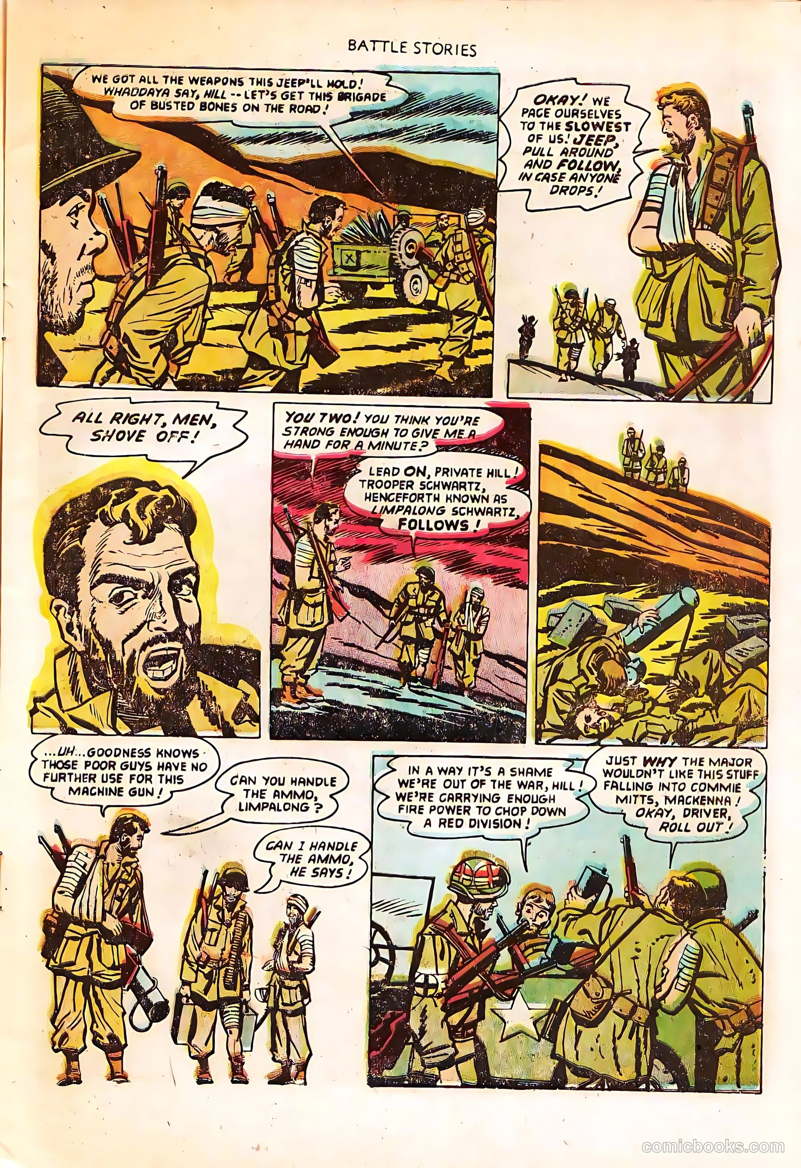 Battle Stories #10 (1953) — page 7 of 36