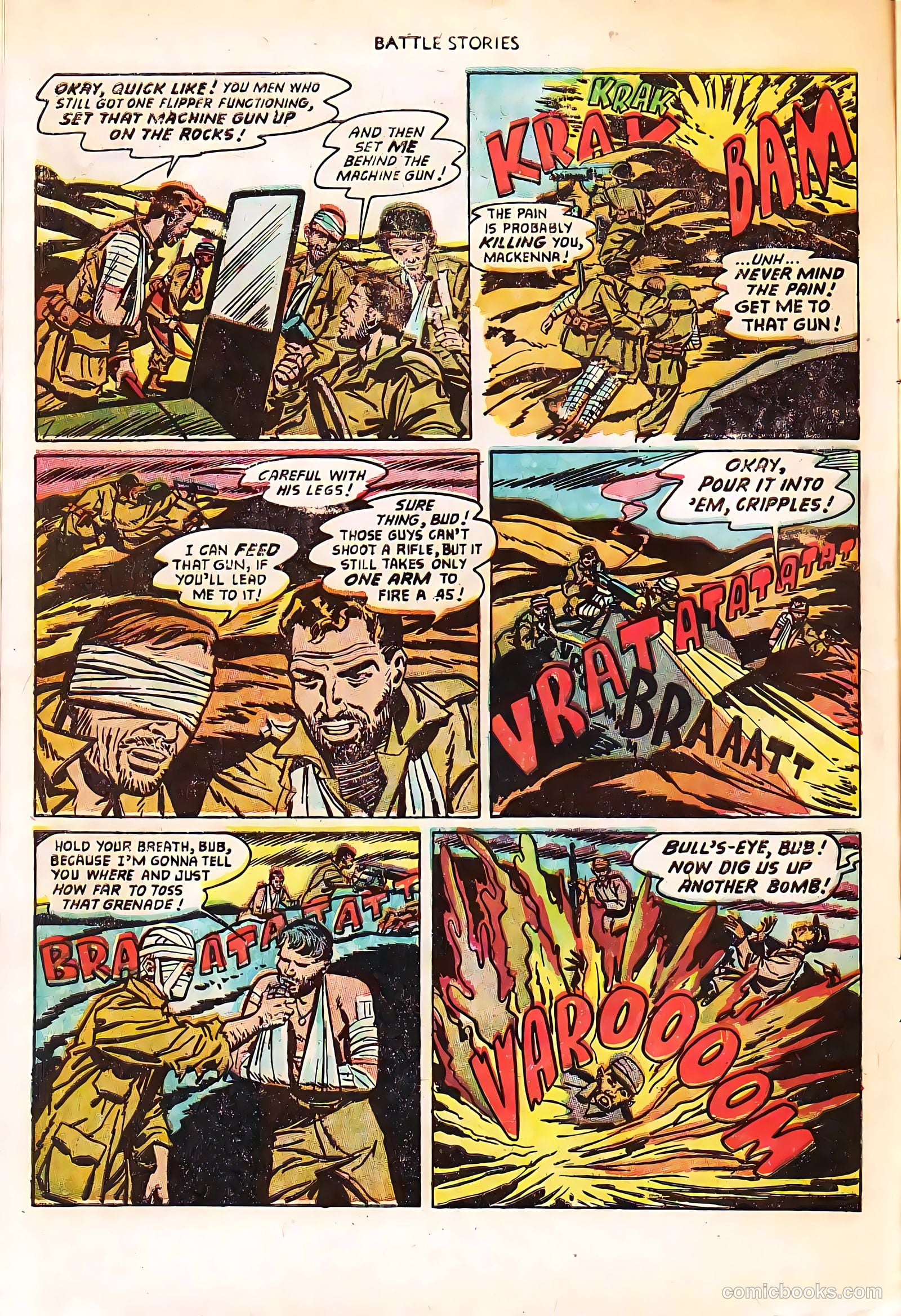 Battle Stories #10 (1953) — page 10 of 36