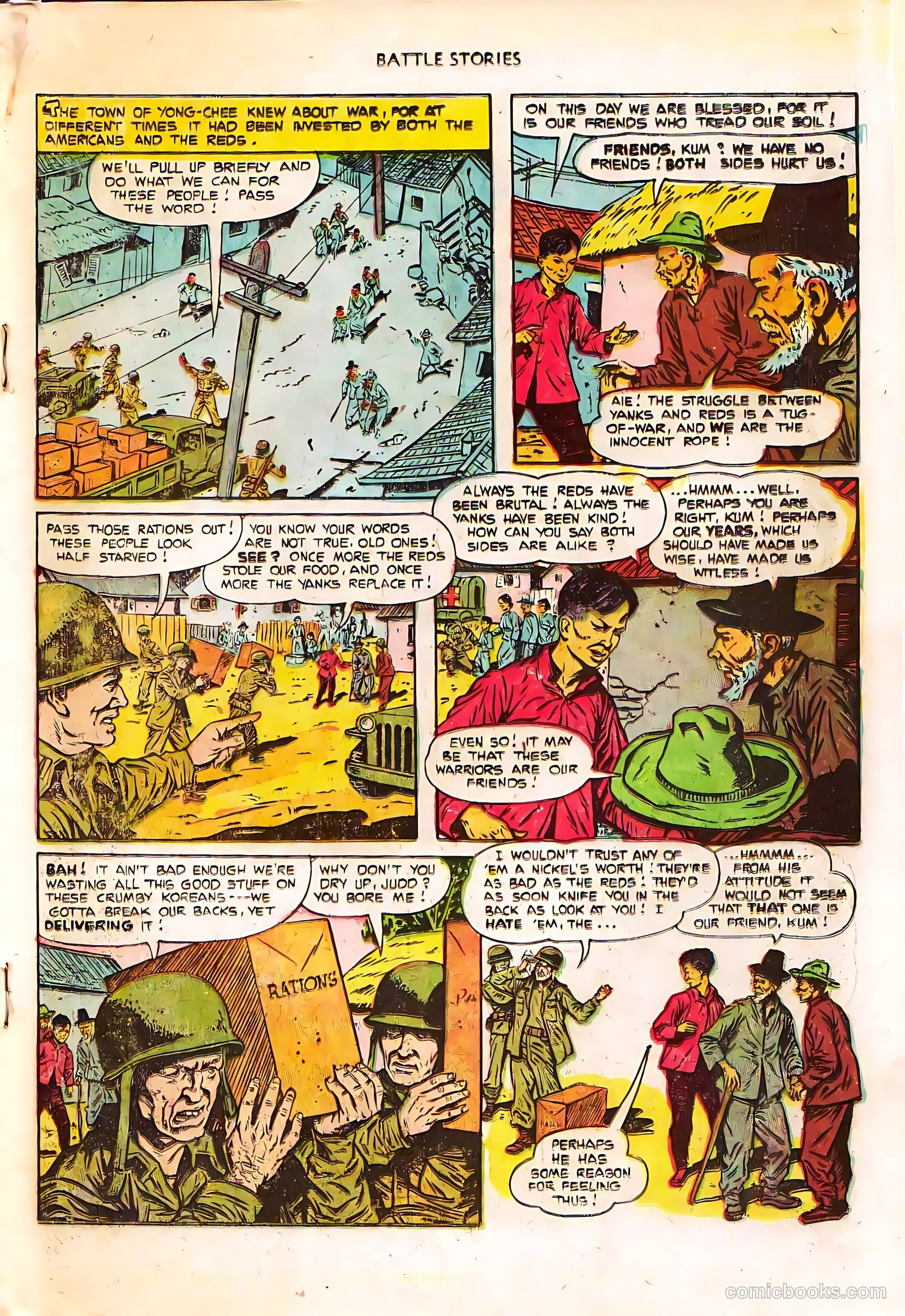 Battle Stories #10 (1953) — page 19 of 36