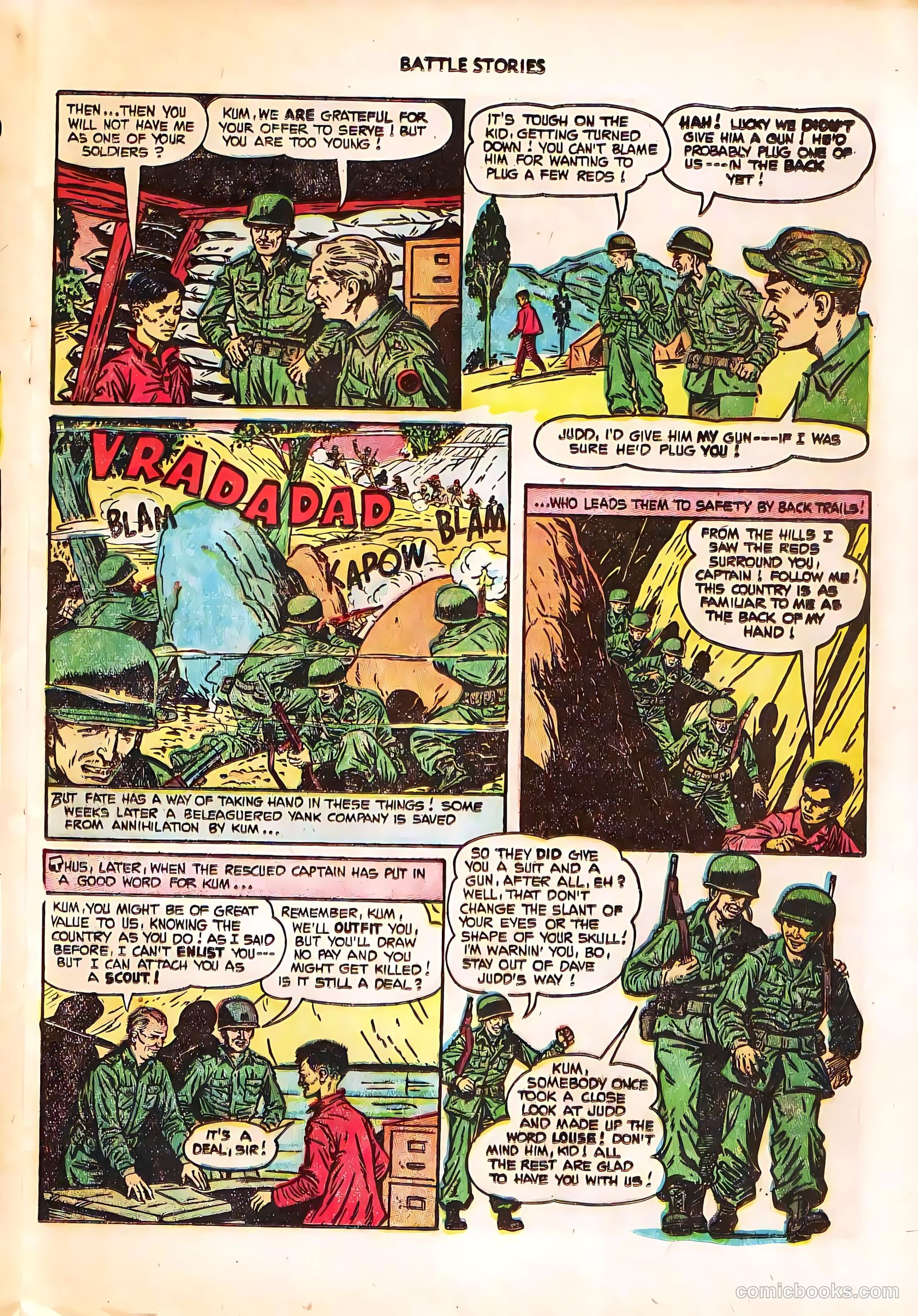 Battle Stories #10 (1953) — page 21 of 36