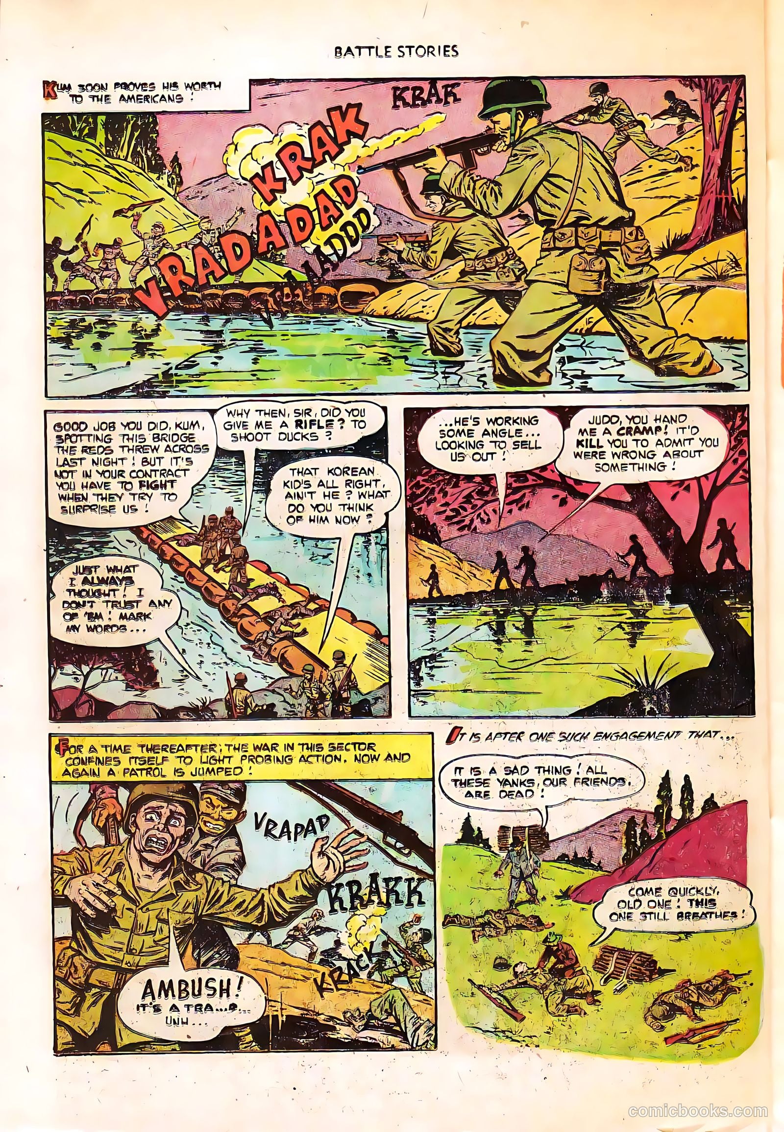 Battle Stories #10 (1953) — page 22 of 36
