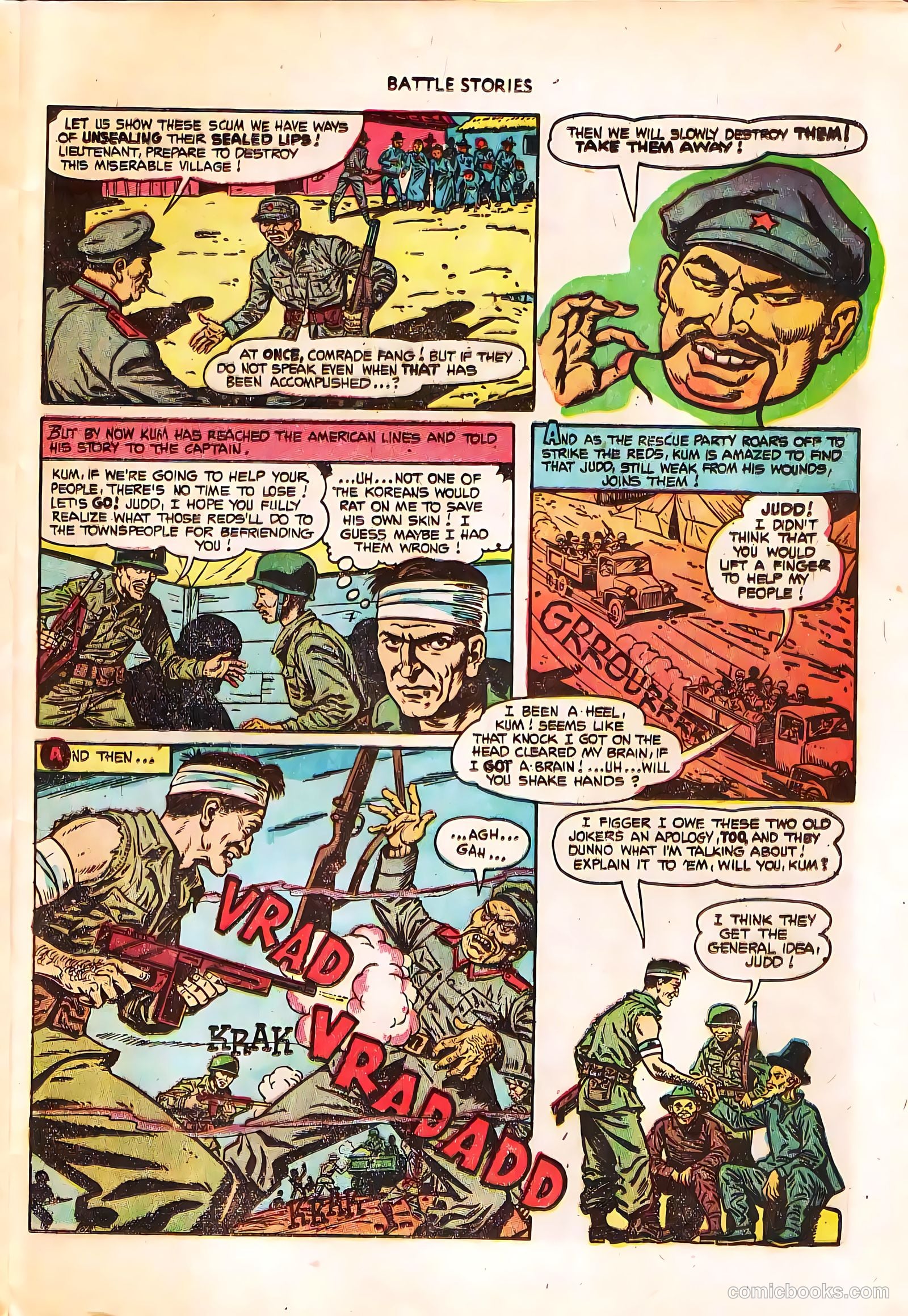 Battle Stories #10 (1953) — page 25 of 36
