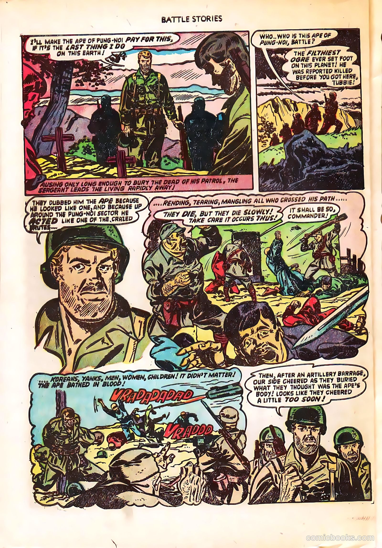 Battle Stories #10 (1953) — page 28 of 36