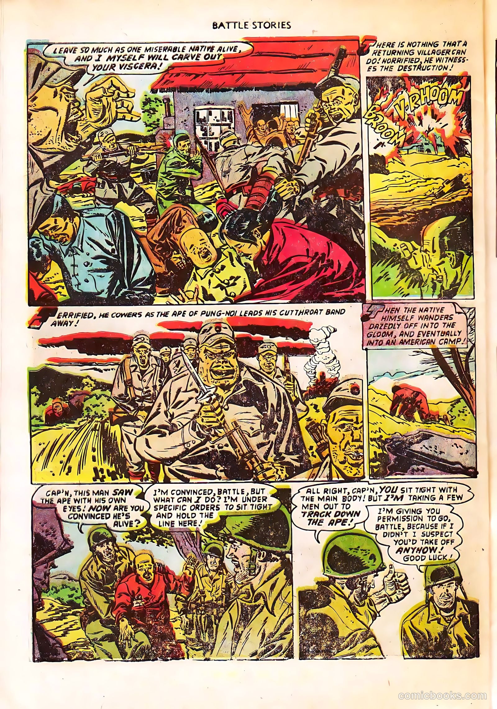 Battle Stories #10 (1953) — page 30 of 36