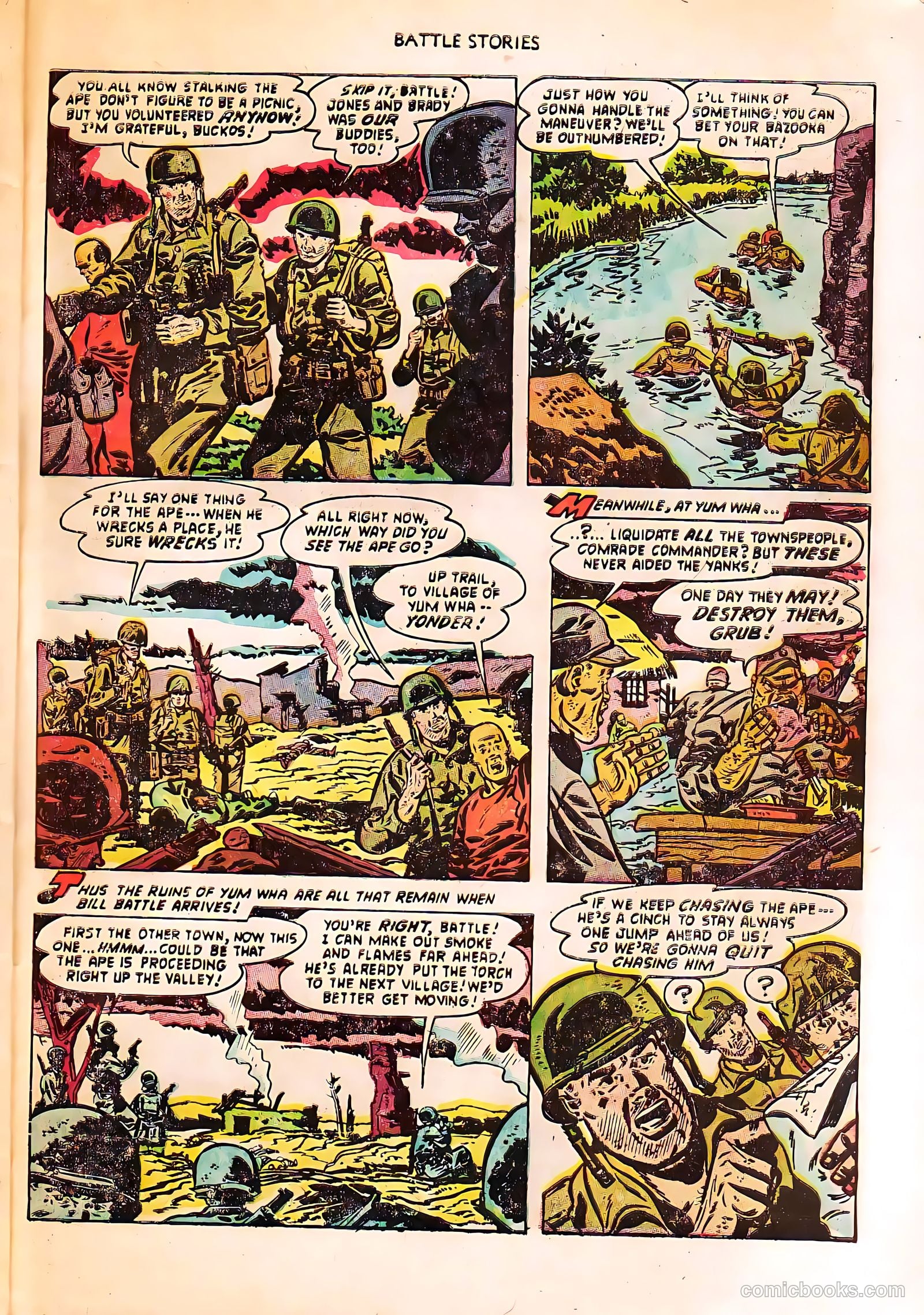 Battle Stories #10 (1953) — page 31 of 36