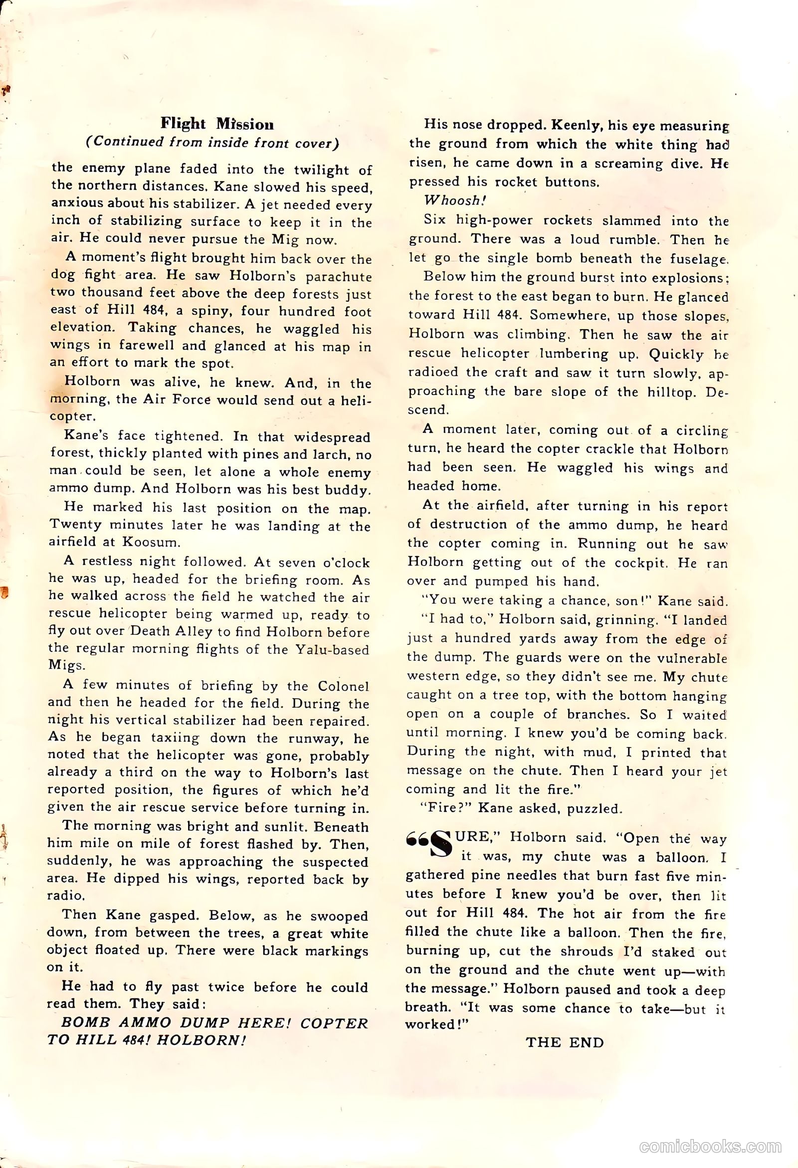 Battle Stories #10 (1953) — page 35 of 36