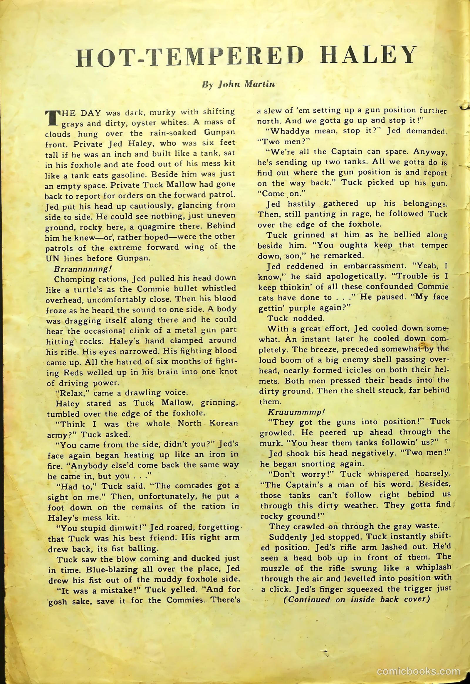 Battle Stories #11 (1953) — page 2 of 36