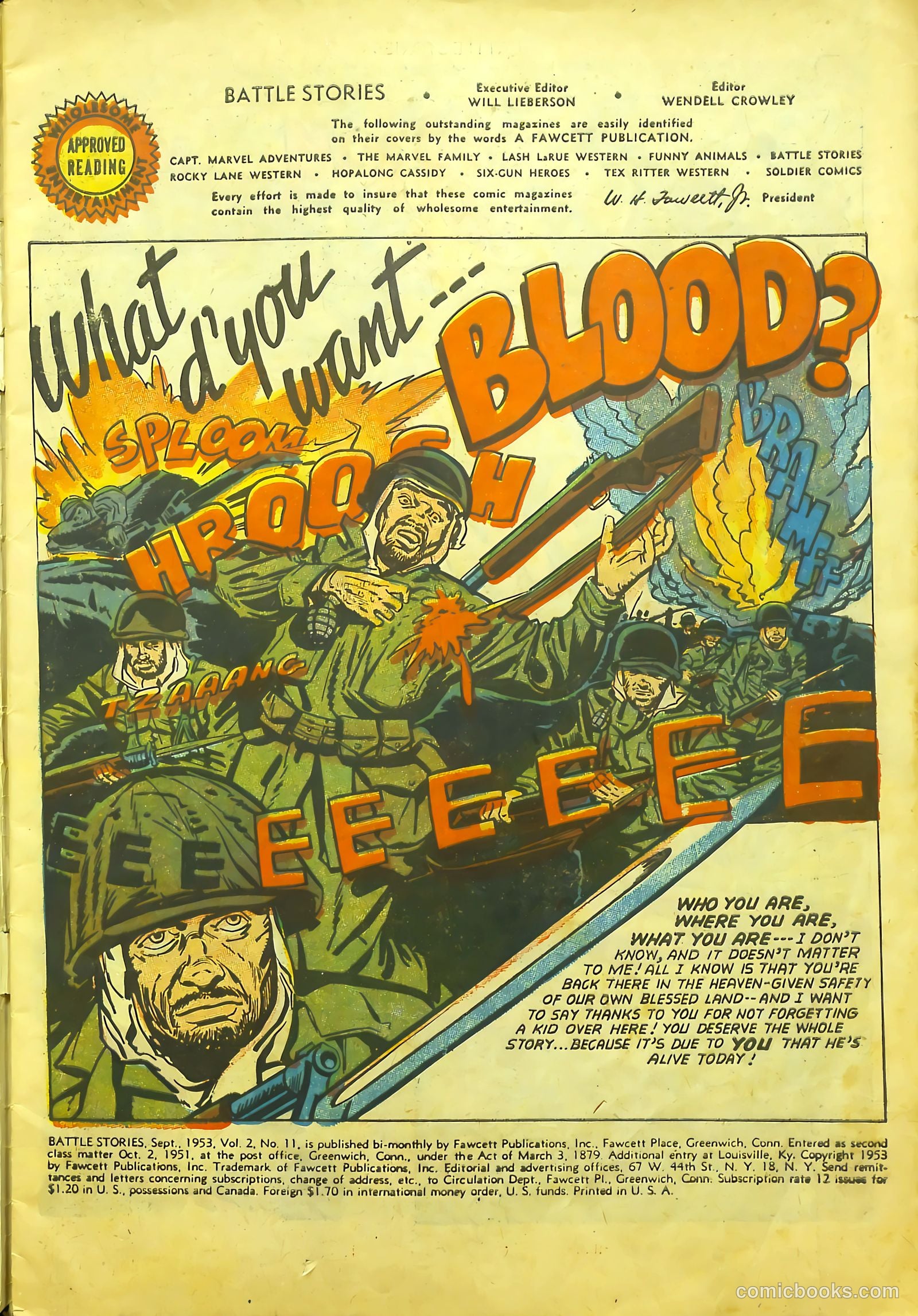 Battle Stories #11 (1953) — page 3 of 36