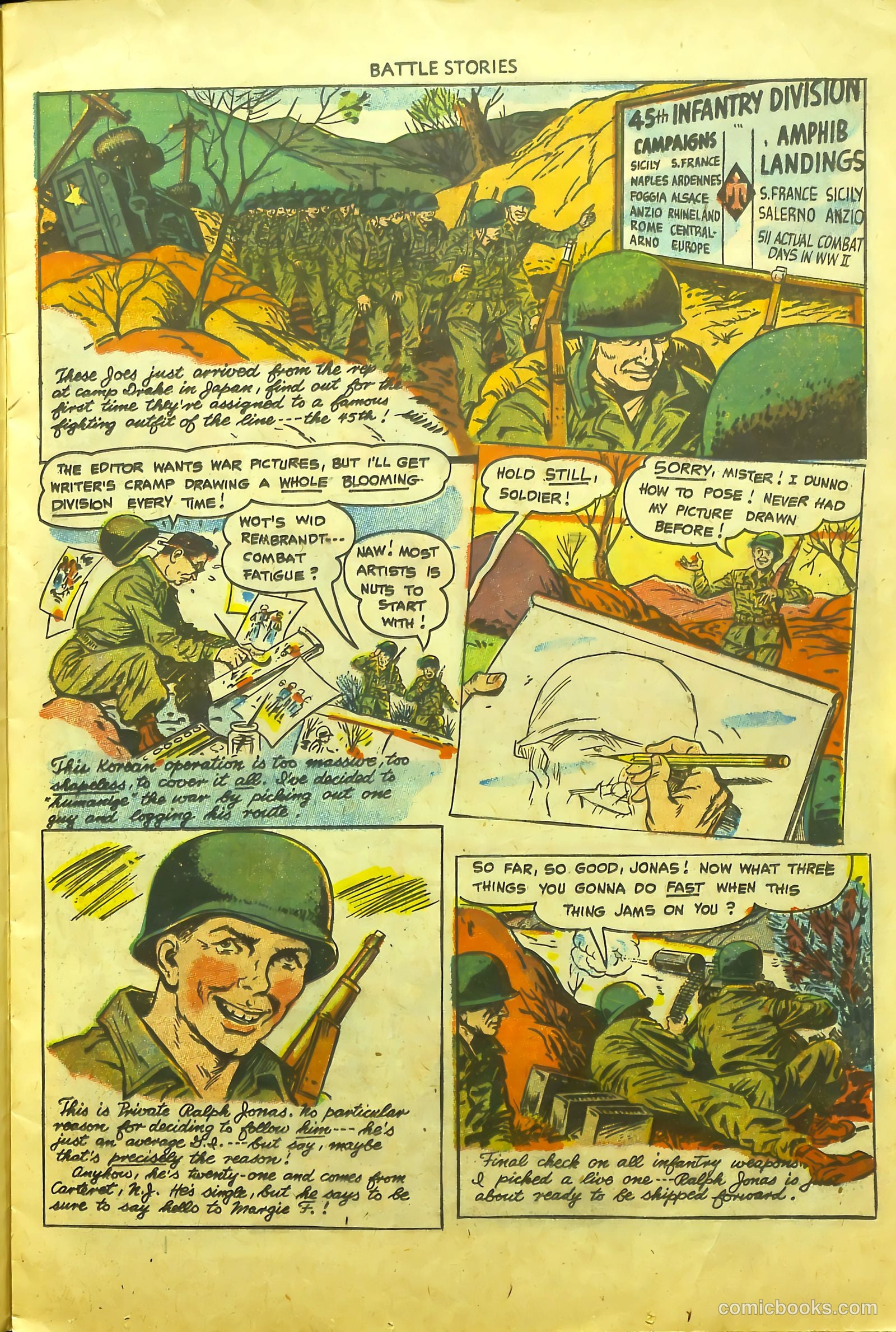 Battle Stories #11 (1953) — page 13 of 36