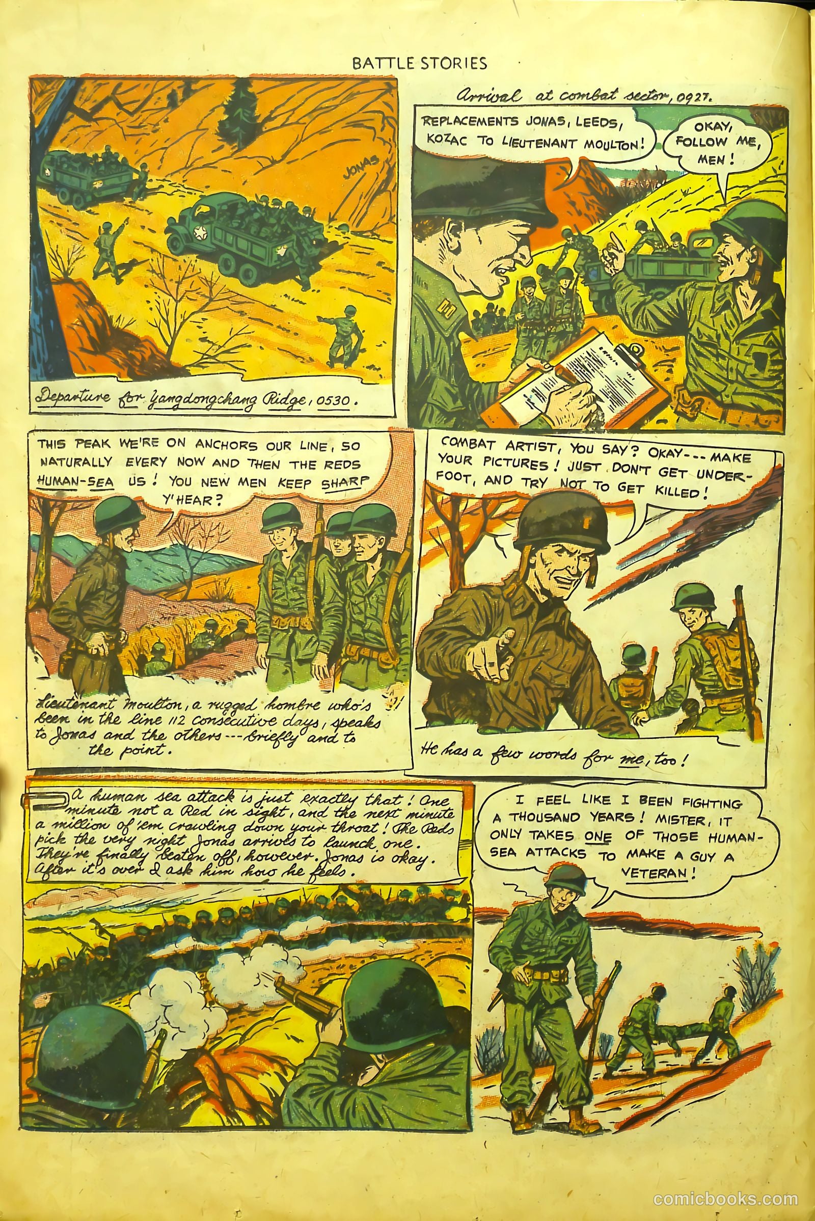 Battle Stories #11 (1953) — page 14 of 36
