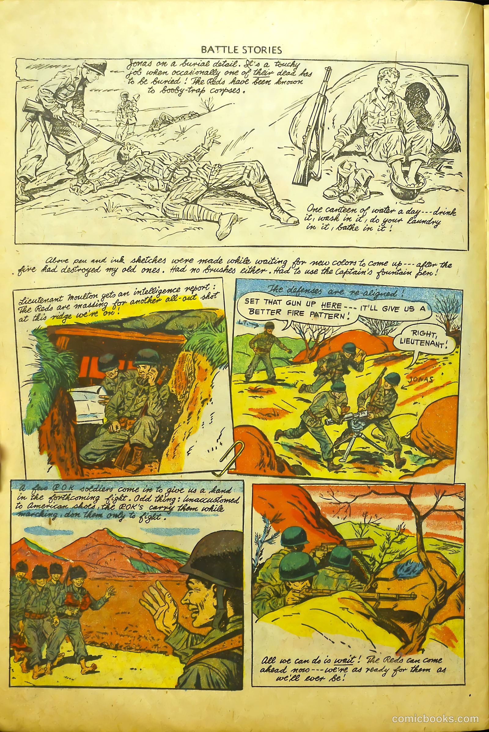 Battle Stories #11 (1953) — page 16 of 36