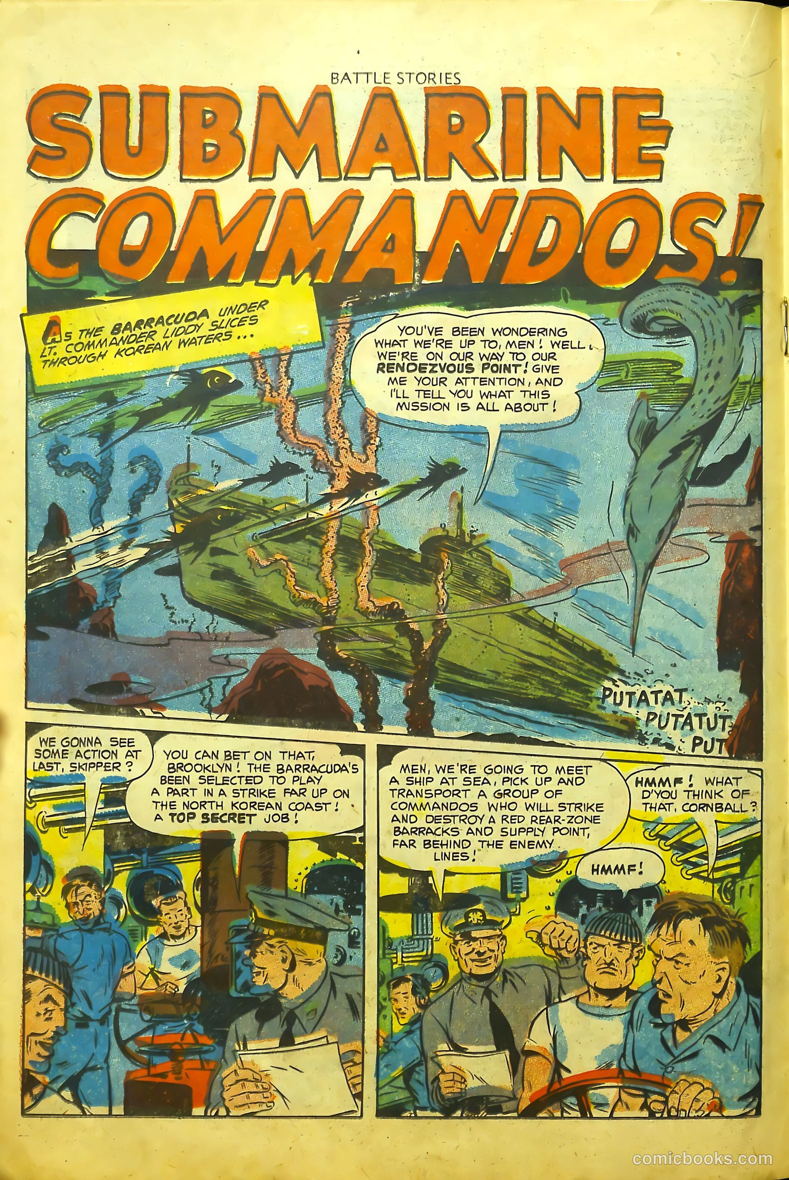 Battle Stories #11 (1953) — page 18 of 36
