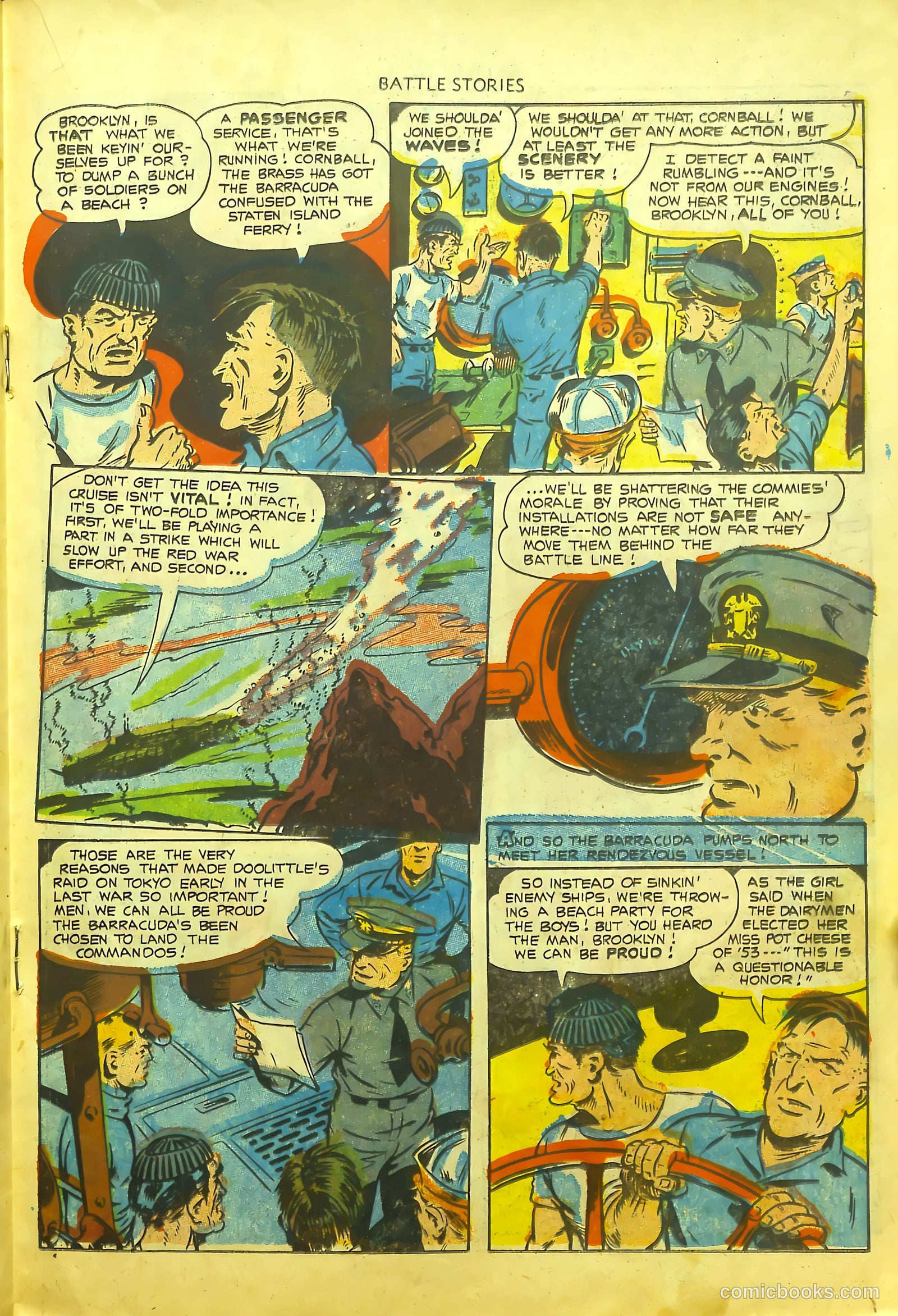 Battle Stories #11 (1953) — page 19 of 36
