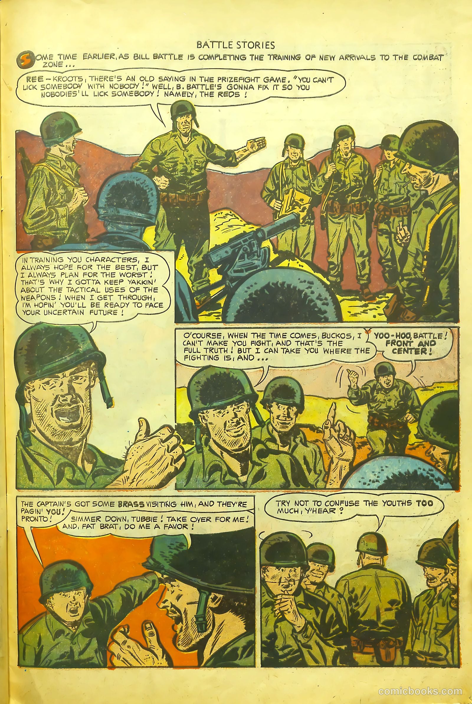 Battle Stories #11 (1953) — page 27 of 36